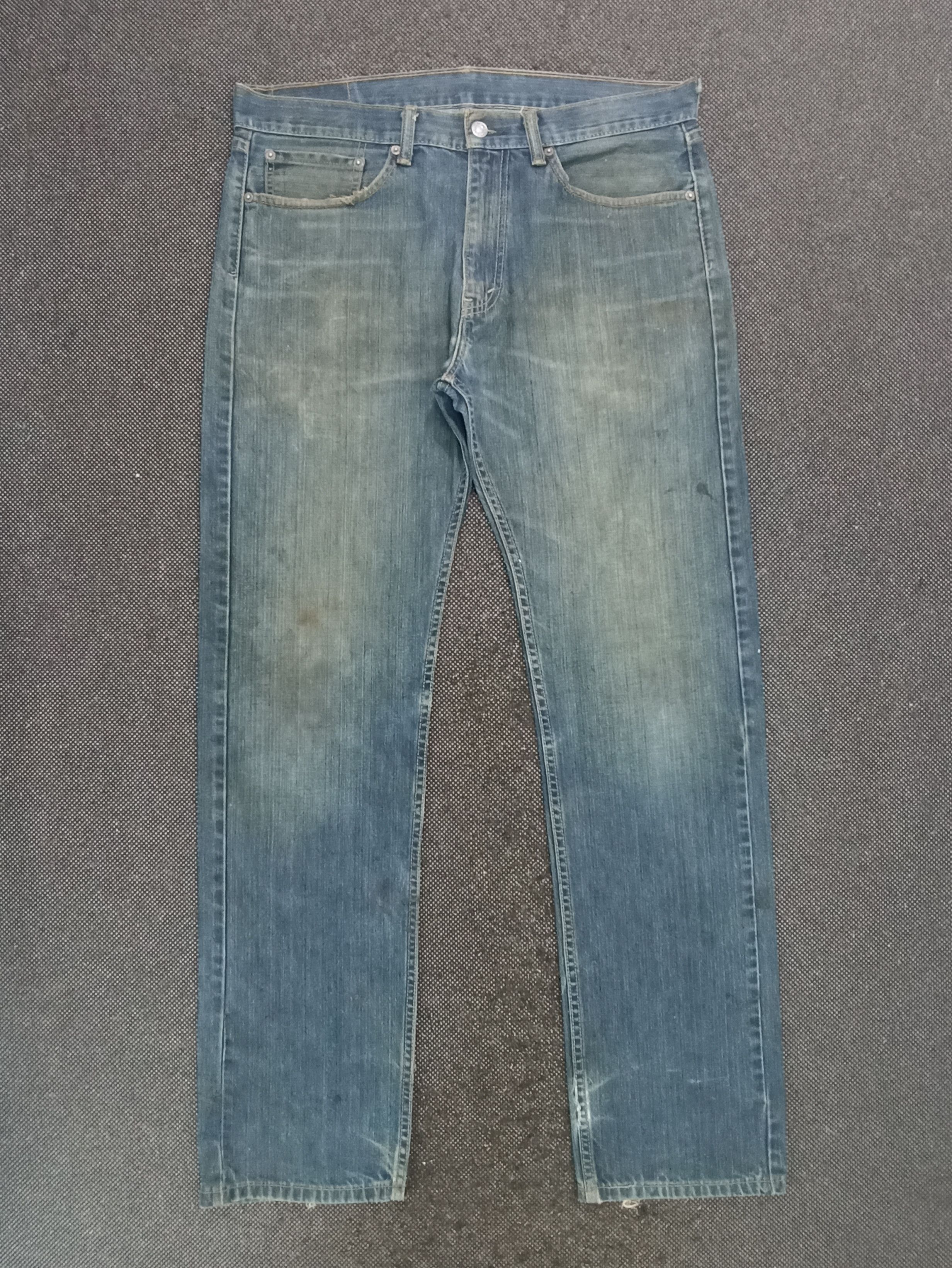 Jean × Levi's × Vintage VINTAGE LEVIS 505 RUSTY JEANS -J349 Size US 37 - 1 Thumbnail