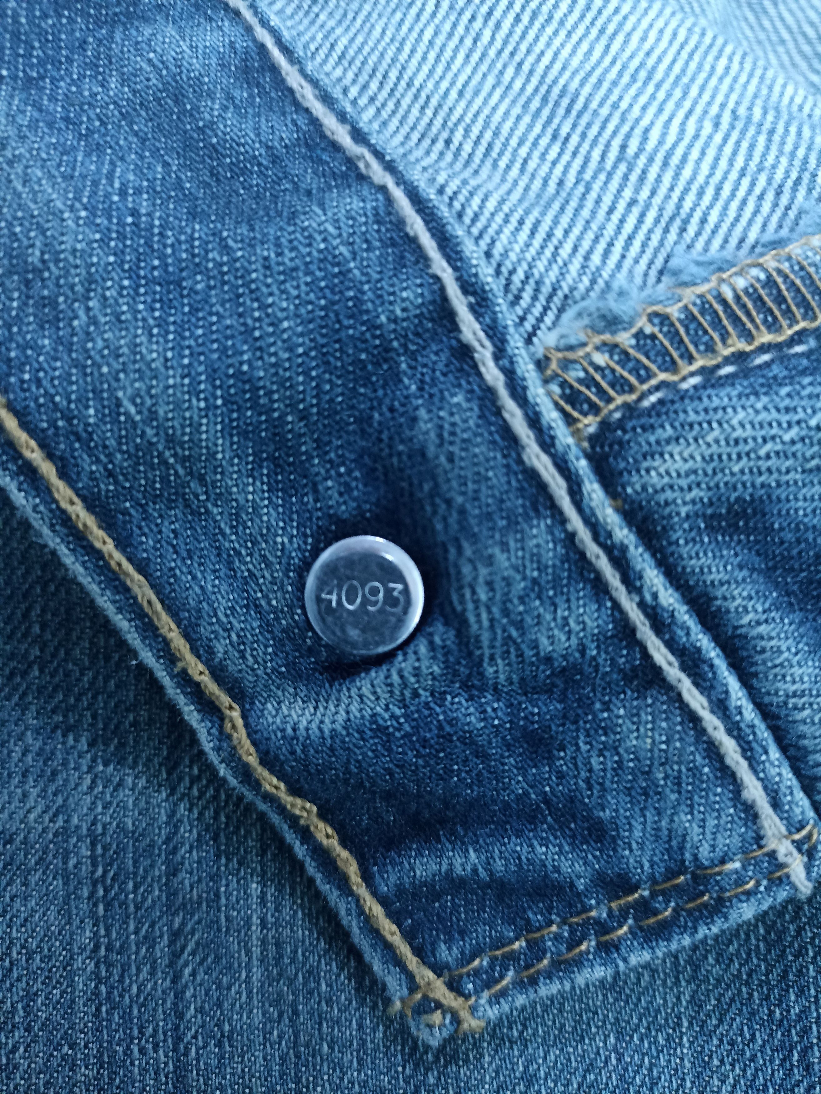 Jean × Levi's × Vintage VINTAGE LEVIS 505 RUSTY JEANS -J349 Size US 37 - 4 Thumbnail