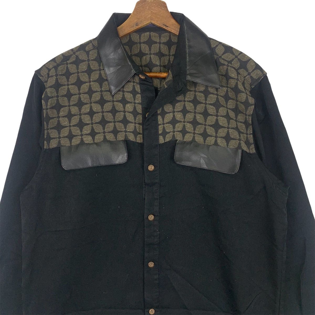 Flannel Vintage 90s Designer Redentore Button Camp Collar Shirt Size US M / EU 48-50 / 2 - 2 Thumbnail