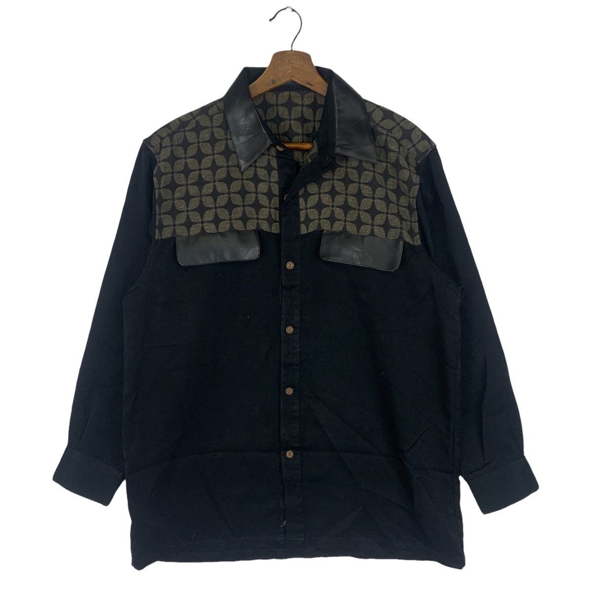 Flannel Vintage 90s Designer Redentore Button Camp Collar Shirt Size US M / EU 48-50 / 2 - 1 Thumbnail