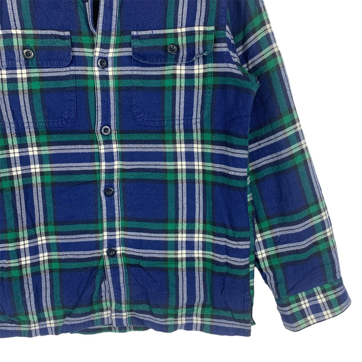 L.L. Bean Vintage L.L Bean Flannel Streetwear Shirt Size US S / EU 44-46 / 1 - 3 Thumbnail