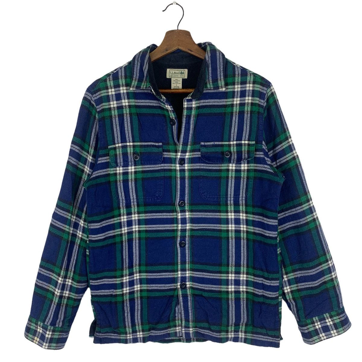 L.L. Bean Vintage L.L Bean Flannel Streetwear Shirt Size US S / EU 44-46 / 1 - 1 Thumbnail