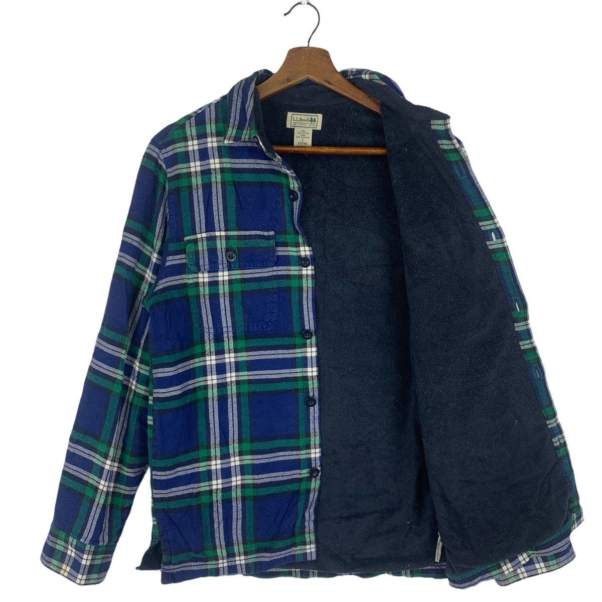 L.L. Bean Vintage L.L Bean Flannel Streetwear Shirt Size US S / EU 44-46 / 1 - 4 Thumbnail