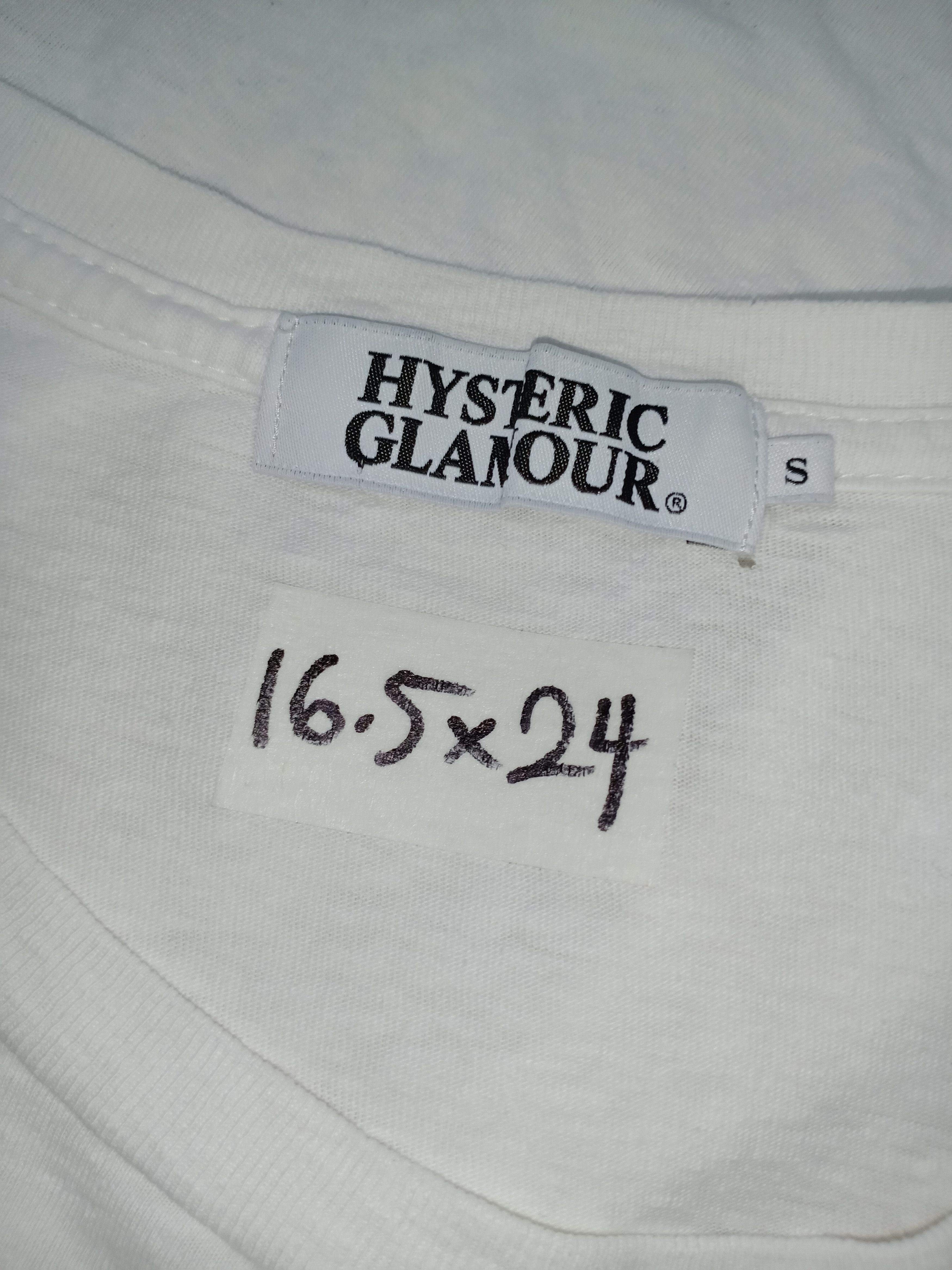 Hysteric Glamour Hysteric Glamour Tshirt Size US XS / EU 42 / 0 - 5 Thumbnail