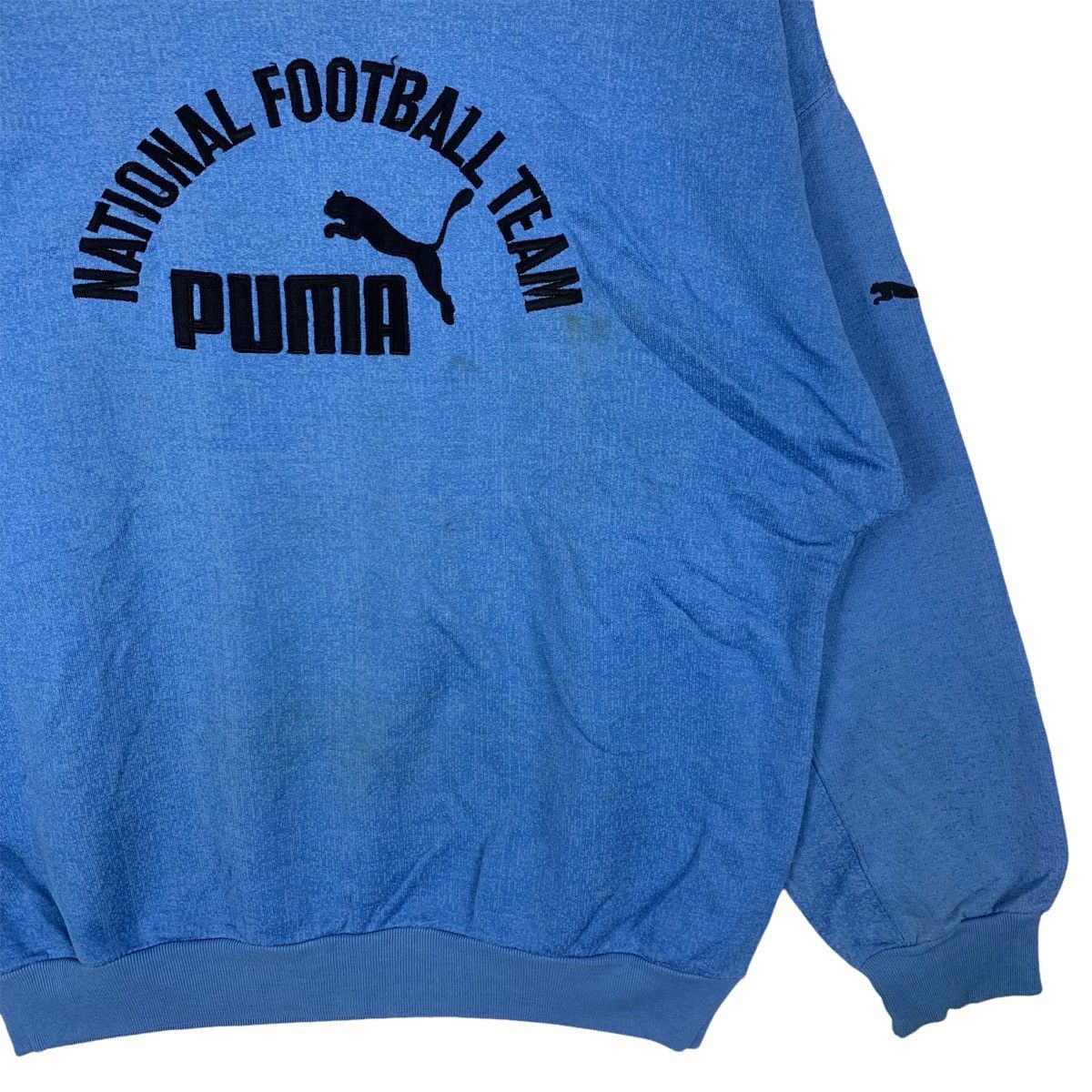 Puma Puma National FootBall Team embroidery Crewneck Sweatshirt Size US L / EU 52-54 / 3 - 3 Thumbnail