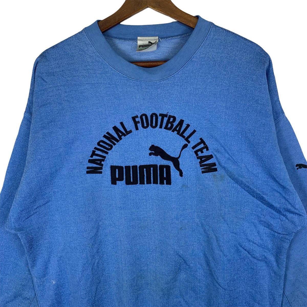 Puma Puma National FootBall Team embroidery Crewneck Sweatshirt Size US L / EU 52-54 / 3 - 2 Thumbnail