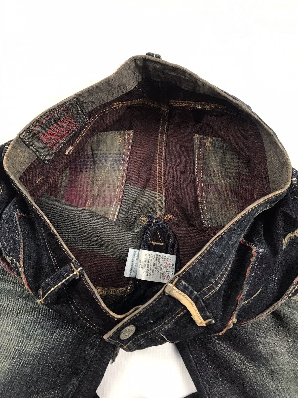 Marithe + Francois Girbaud Marithe Francois Girbaud japanese streetwear denim Jeans Size US 32 / EU 48 - 9 Thumbnail