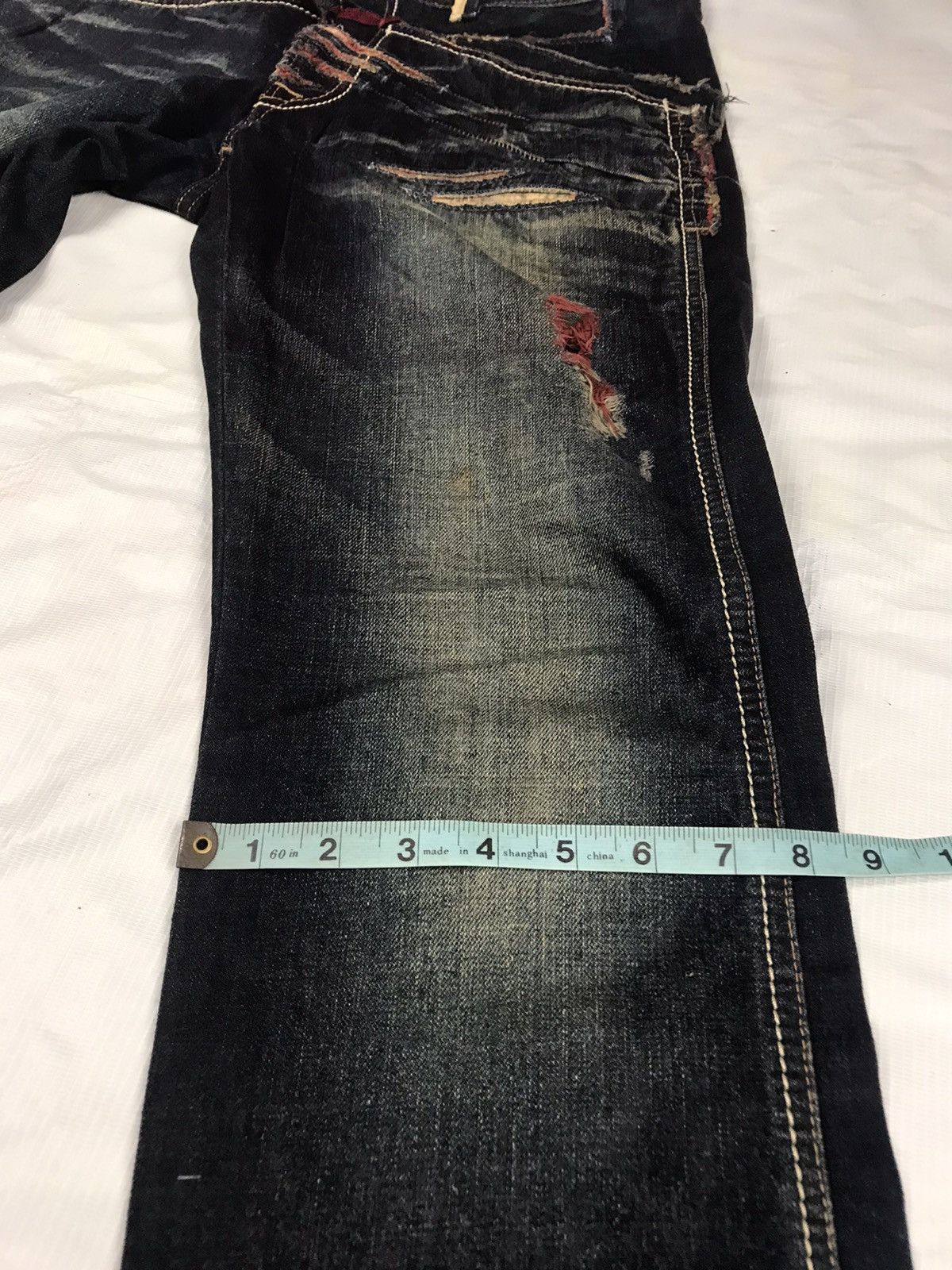 Marithe + Francois Girbaud Marithe Francois Girbaud japanese streetwear denim Jeans Size US 32 / EU 48 - 21 Thumbnail