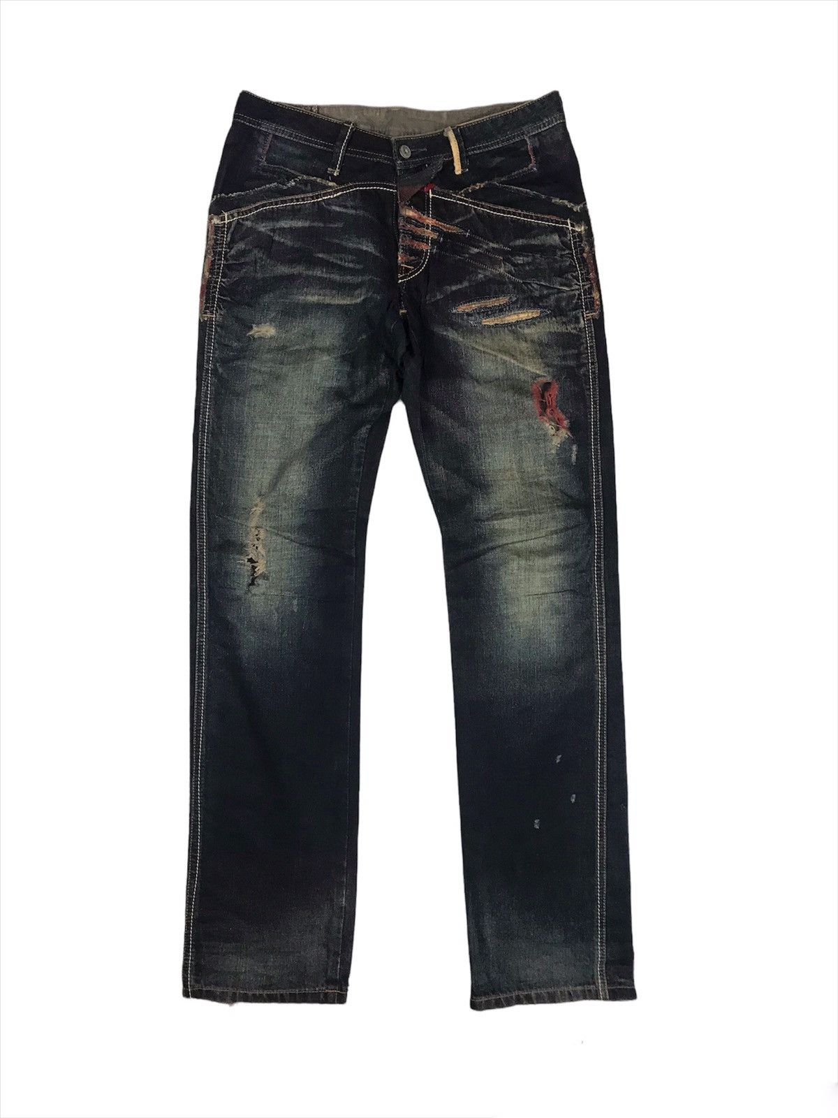 Marithe Francois Girbaud japanese streetwear denim Jeans