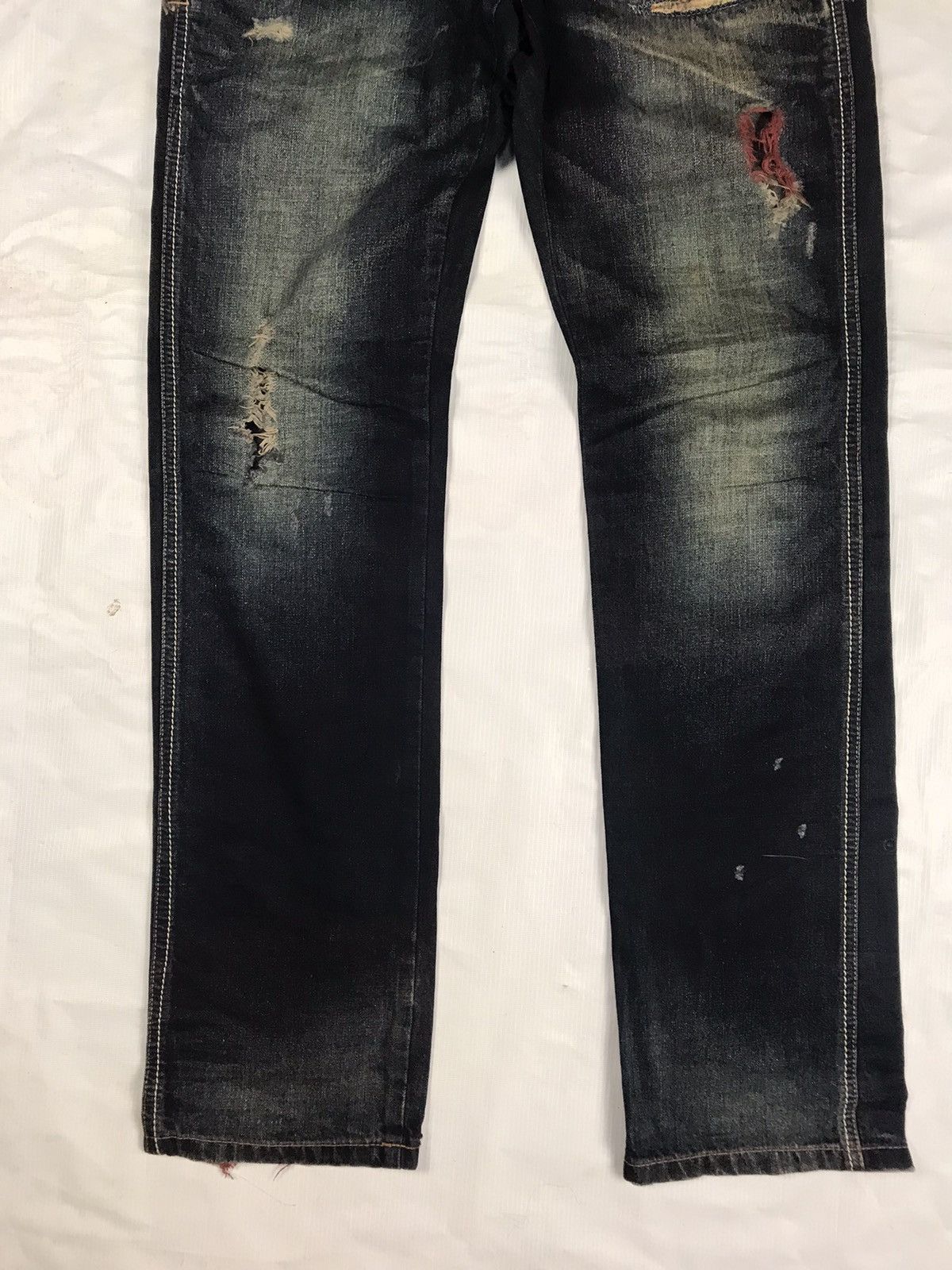 Marithe + Francois Girbaud Marithe Francois Girbaud japanese streetwear denim Jeans Size US 32 / EU 48 - 3 Thumbnail