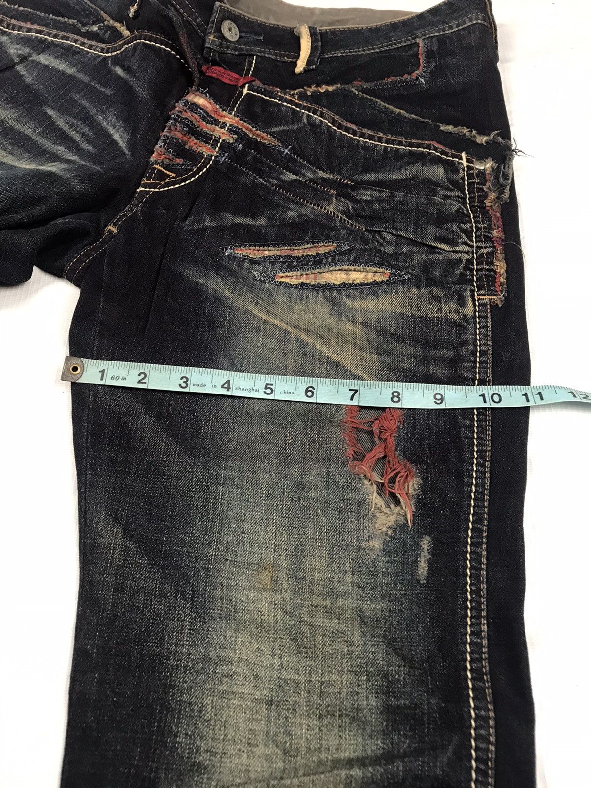 Marithe + Francois Girbaud Marithe Francois Girbaud japanese streetwear denim Jeans Size US 32 / EU 48 - 22 Thumbnail
