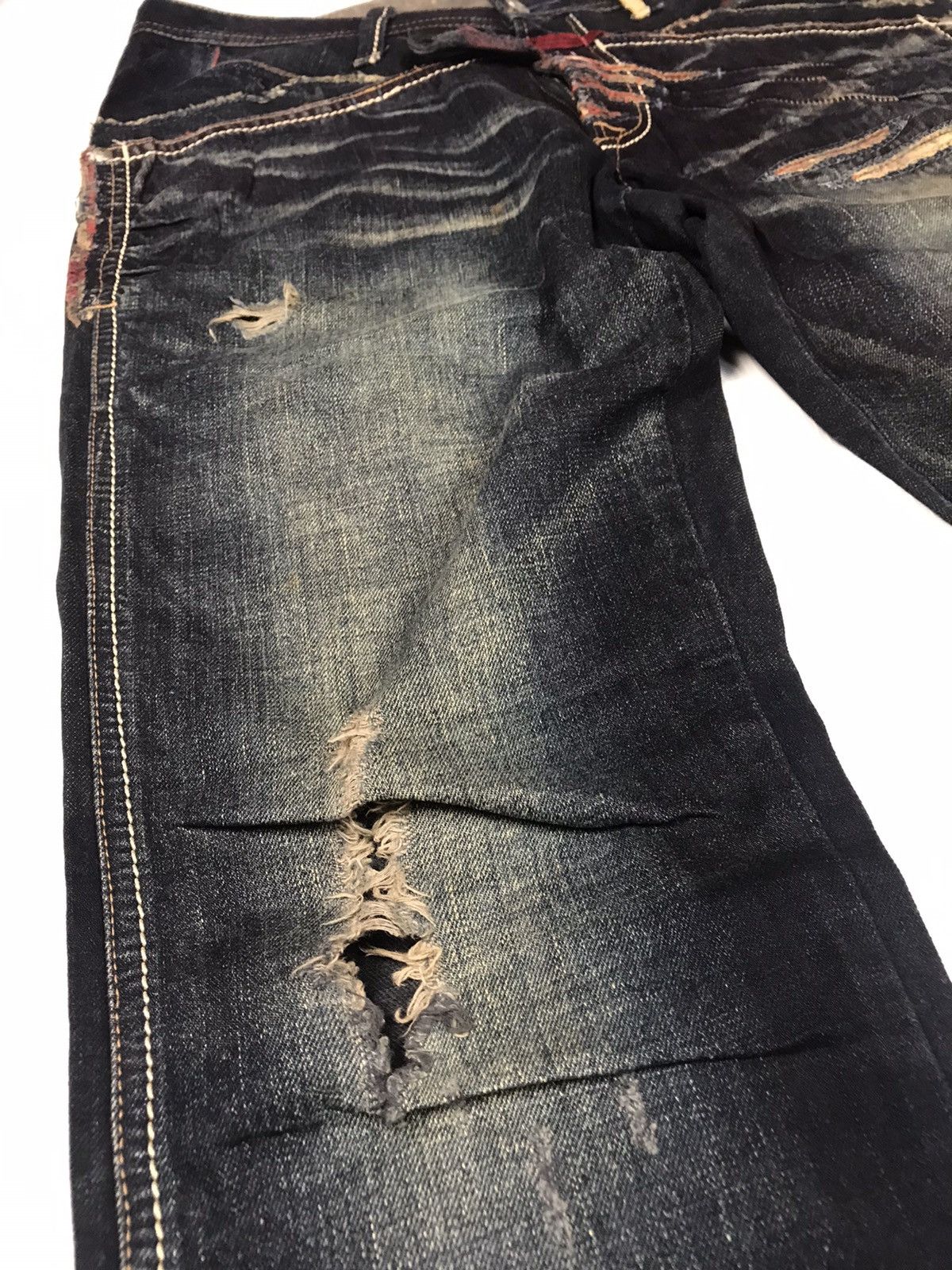 Marithe + Francois Girbaud Marithe Francois Girbaud japanese streetwear denim Jeans Size US 32 / EU 48 - 6 Thumbnail