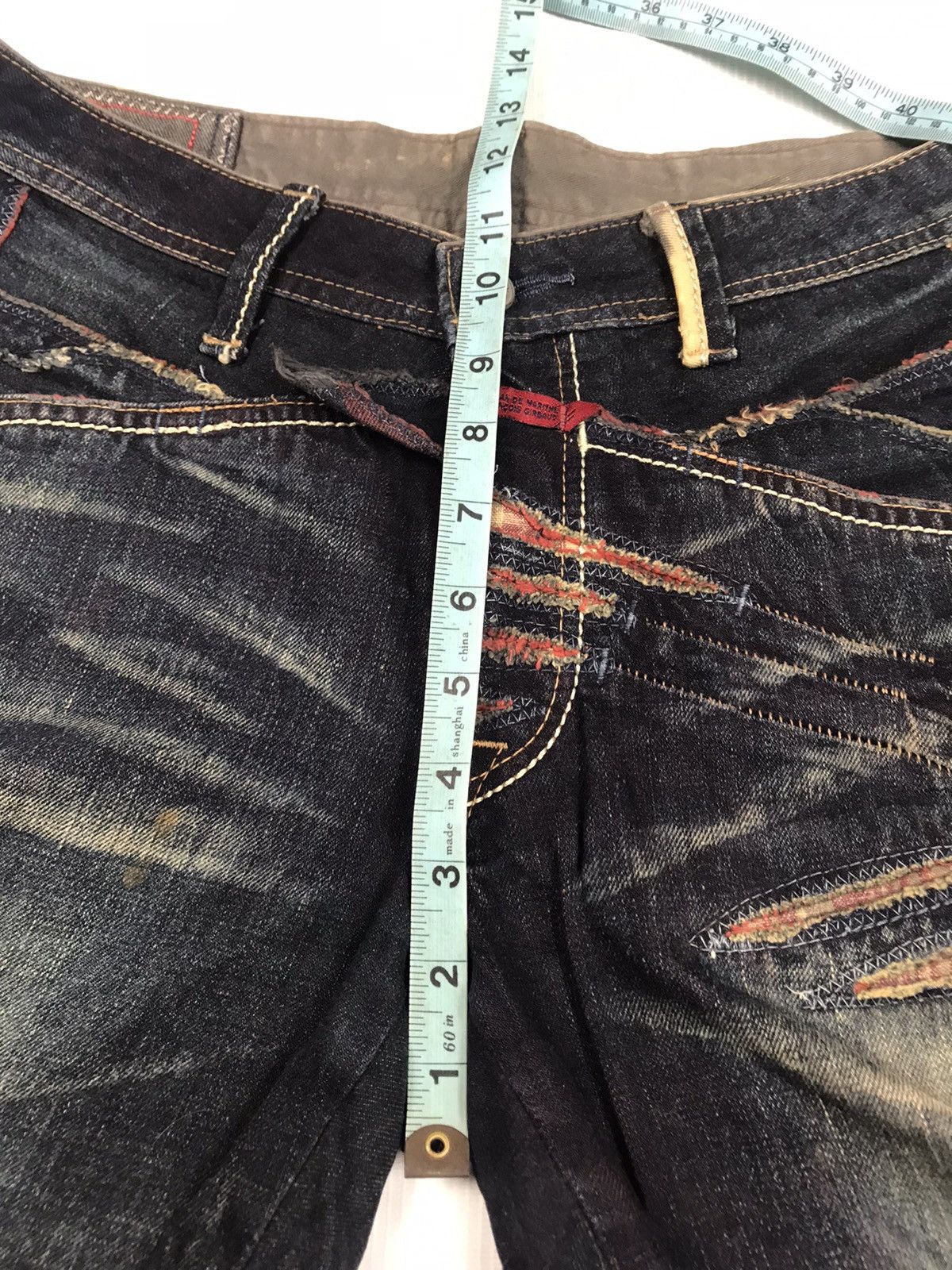 Marithe + Francois Girbaud Marithe Francois Girbaud japanese streetwear denim Jeans Size US 32 / EU 48 - 18 Thumbnail