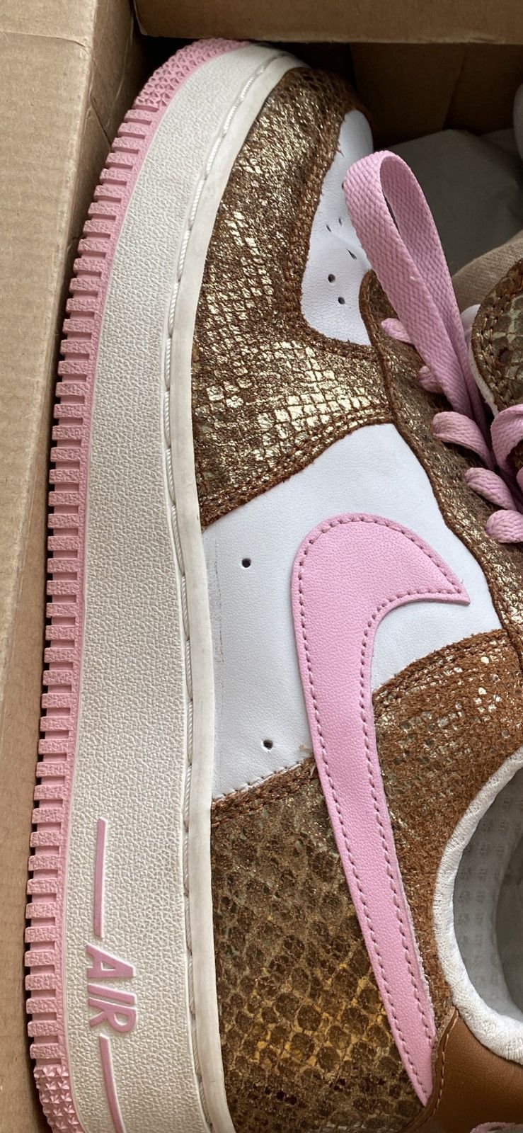 mens snakeskin air force 1