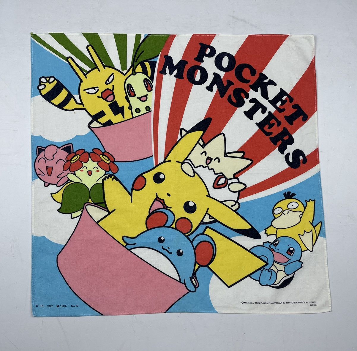 pokemon bandana handkerchief neckerchief