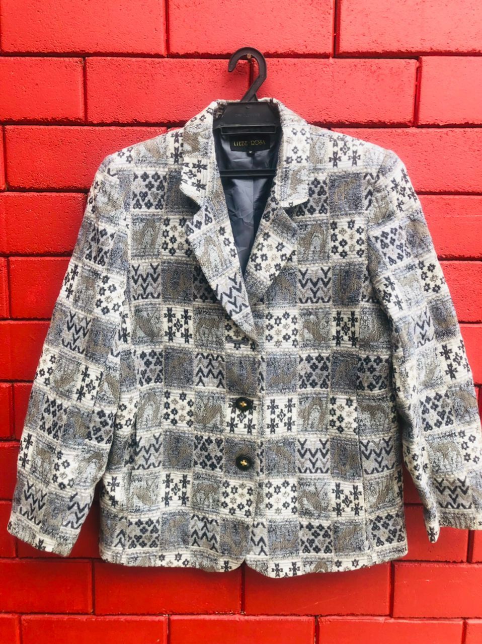 Japanese Brand Vintage Liebe Rosa Japanese Designer Fashion Style Size US M / EU 48-50 / 2 - 1 Thumbnail
