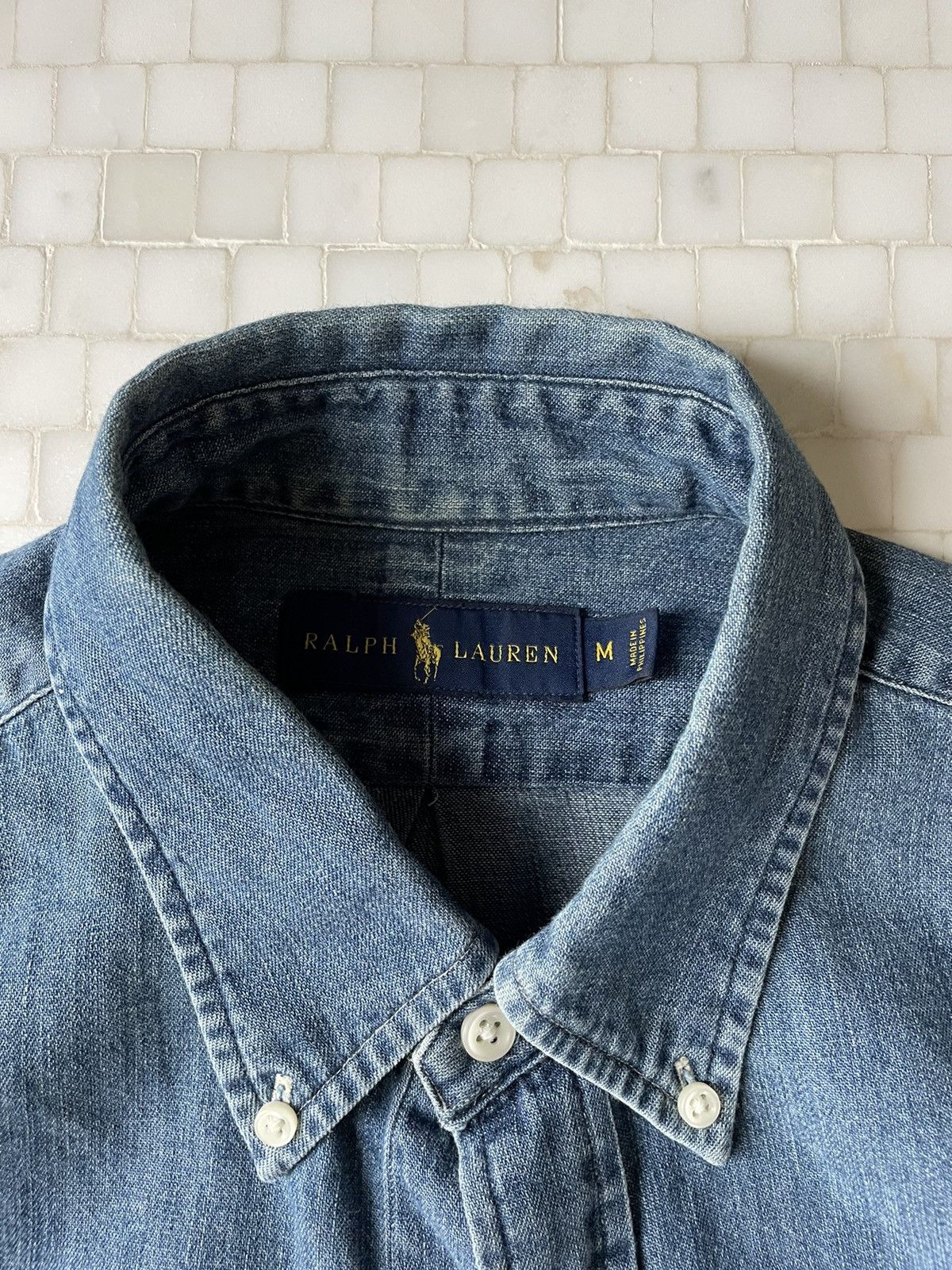 Polo Ralph Lauren Ralph Lauren Denim Button Up Size US M / EU 48-50 / 2 - 6 Thumbnail