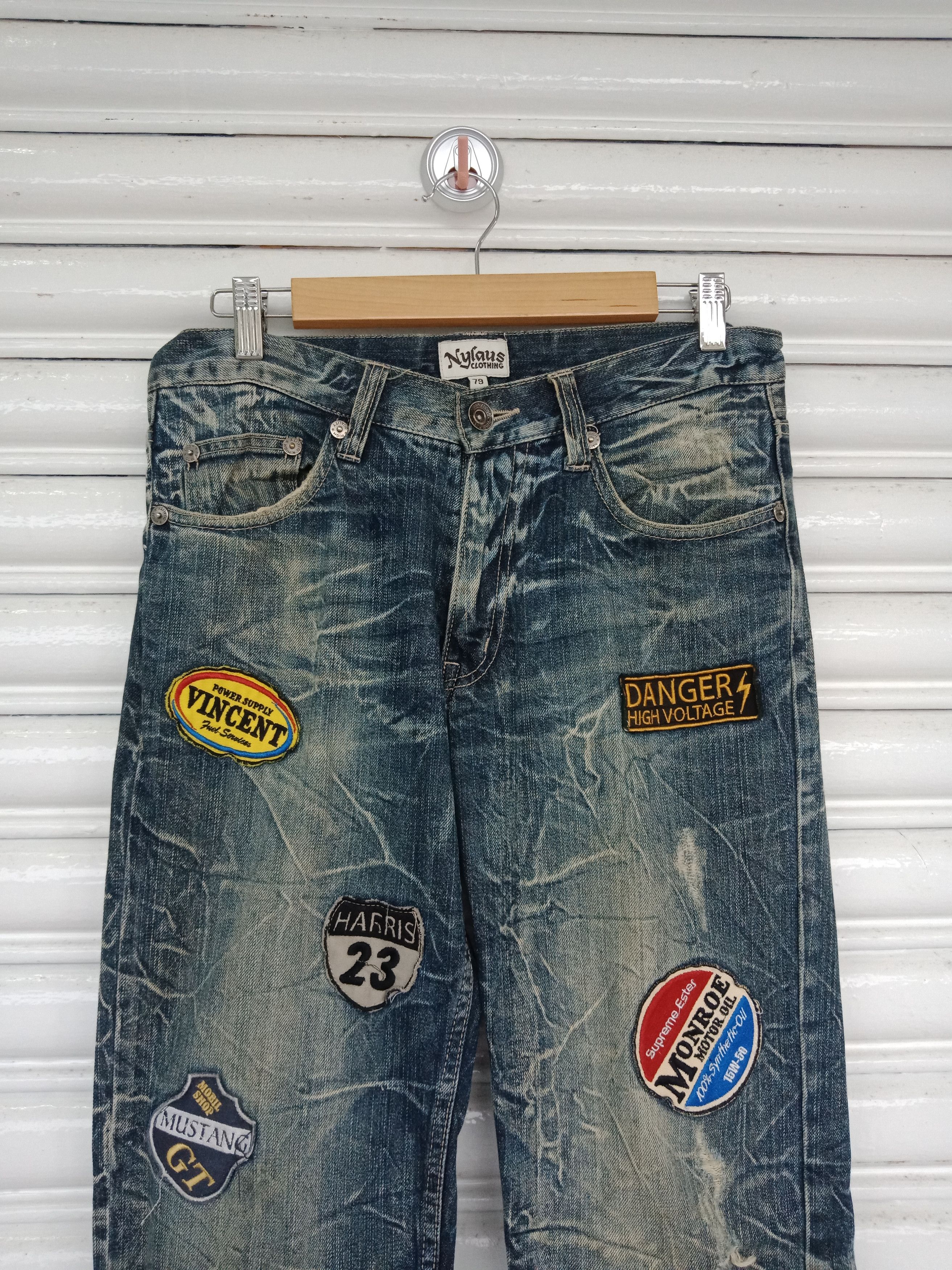 semanticdesign Nylaus Clothing Patchers Stone Washed Size US 31 - 6 Thumbnail