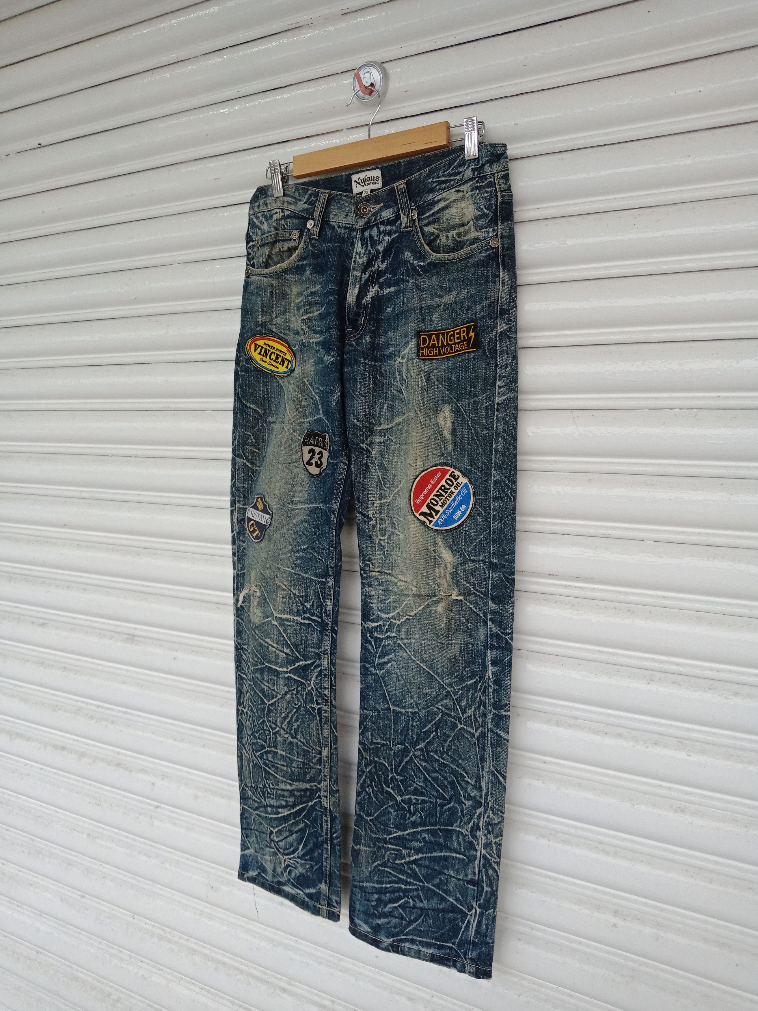 semanticdesign Nylaus Clothing Patchers Stone Washed Size US 31 - 3 Thumbnail