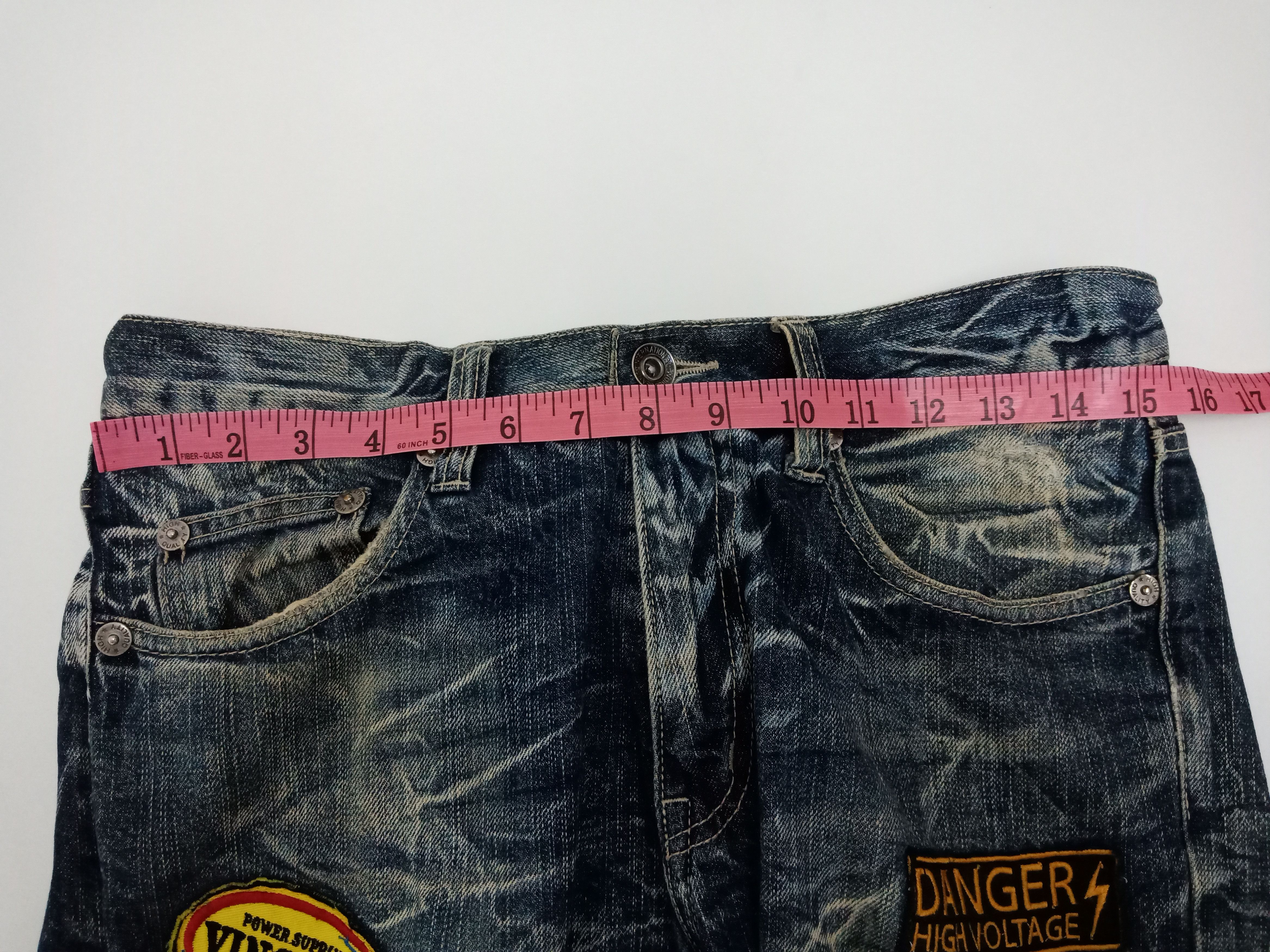 semanticdesign Nylaus Clothing Patchers Stone Washed Size US 31 - 9 Thumbnail