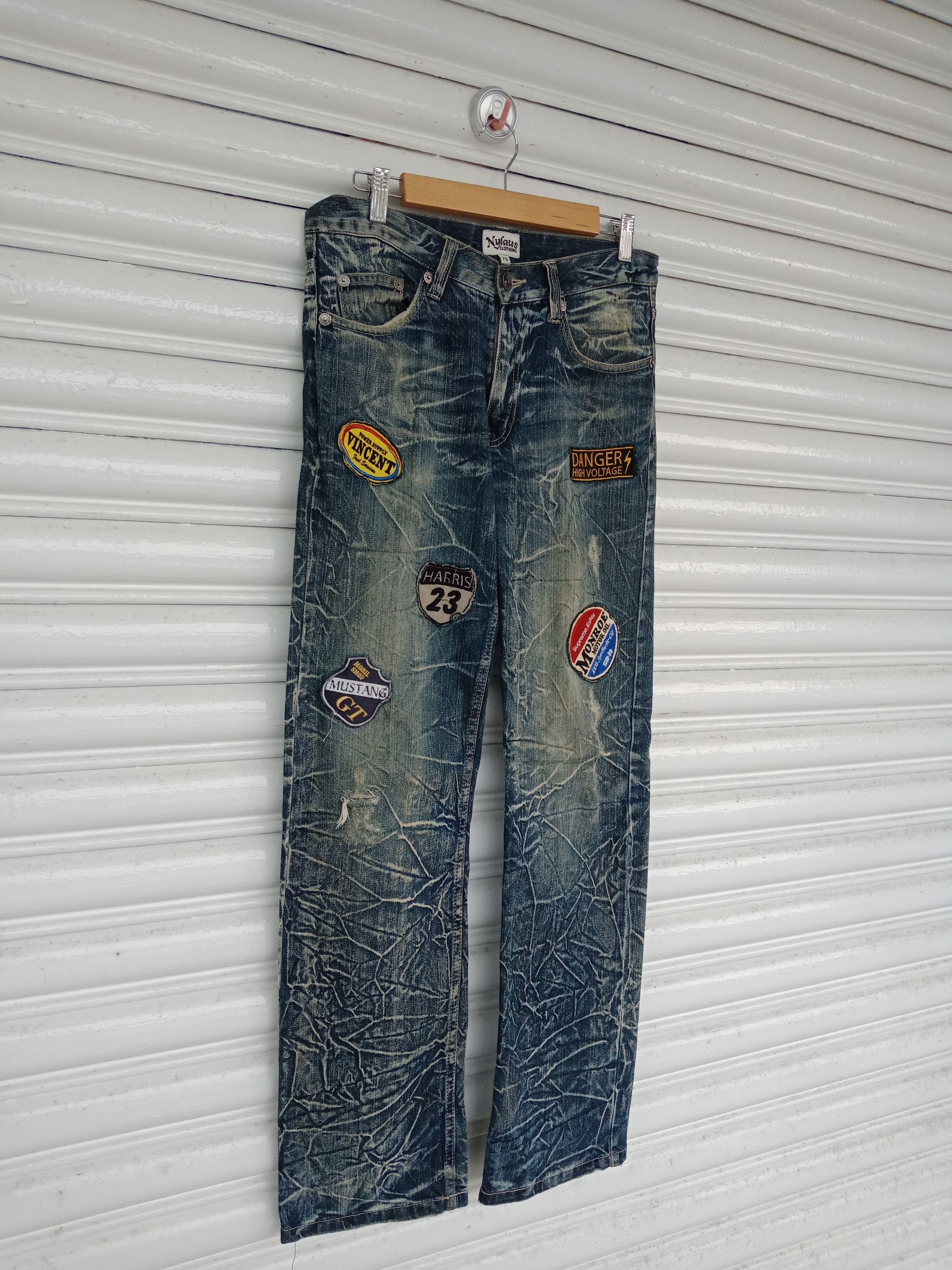 semanticdesign Nylaus Clothing Patchers Stone Washed Size US 31 - 4 Thumbnail