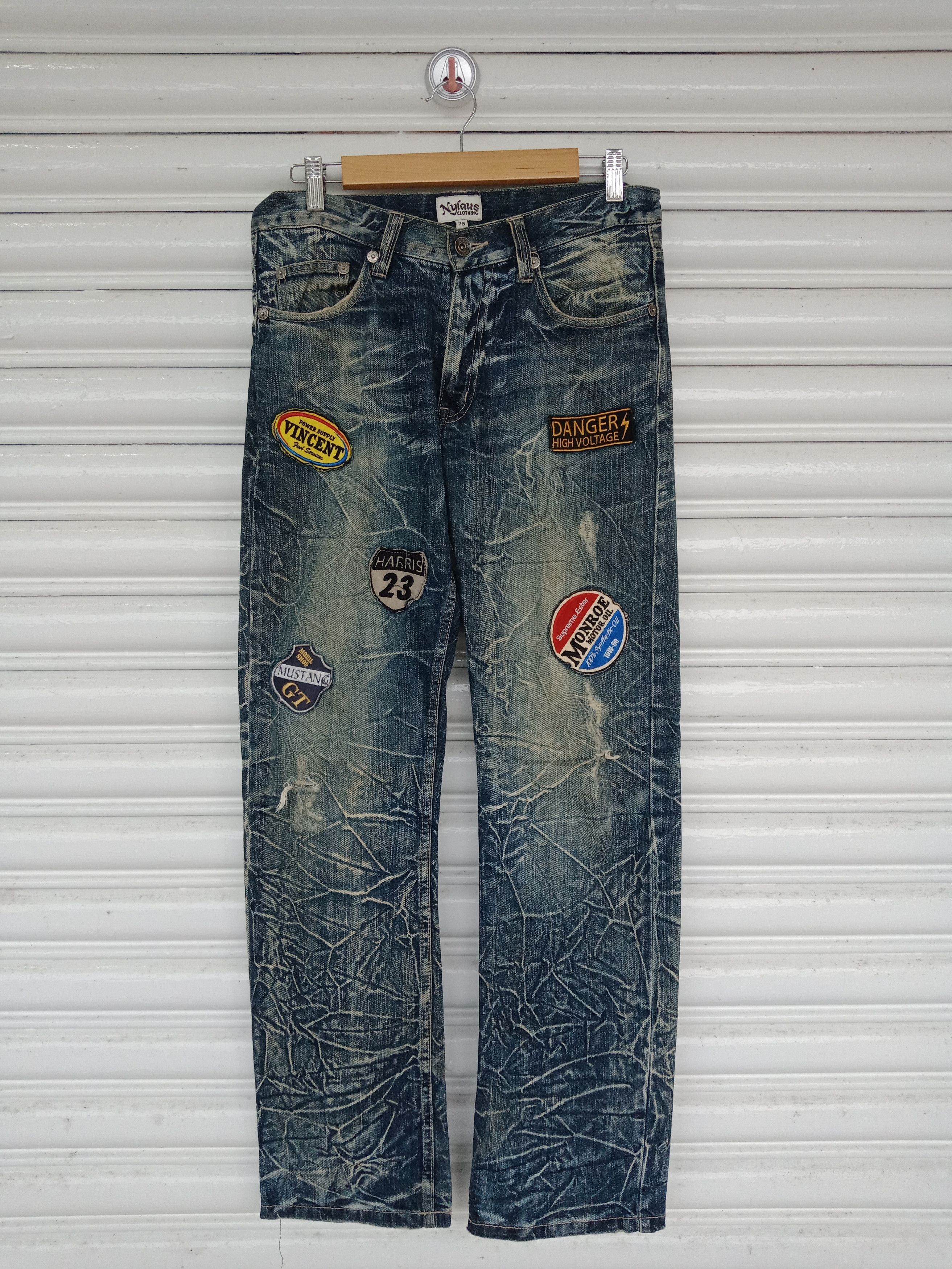 semanticdesign Nylaus Clothing Patchers Stone Washed Size US 31 - 1 Thumbnail