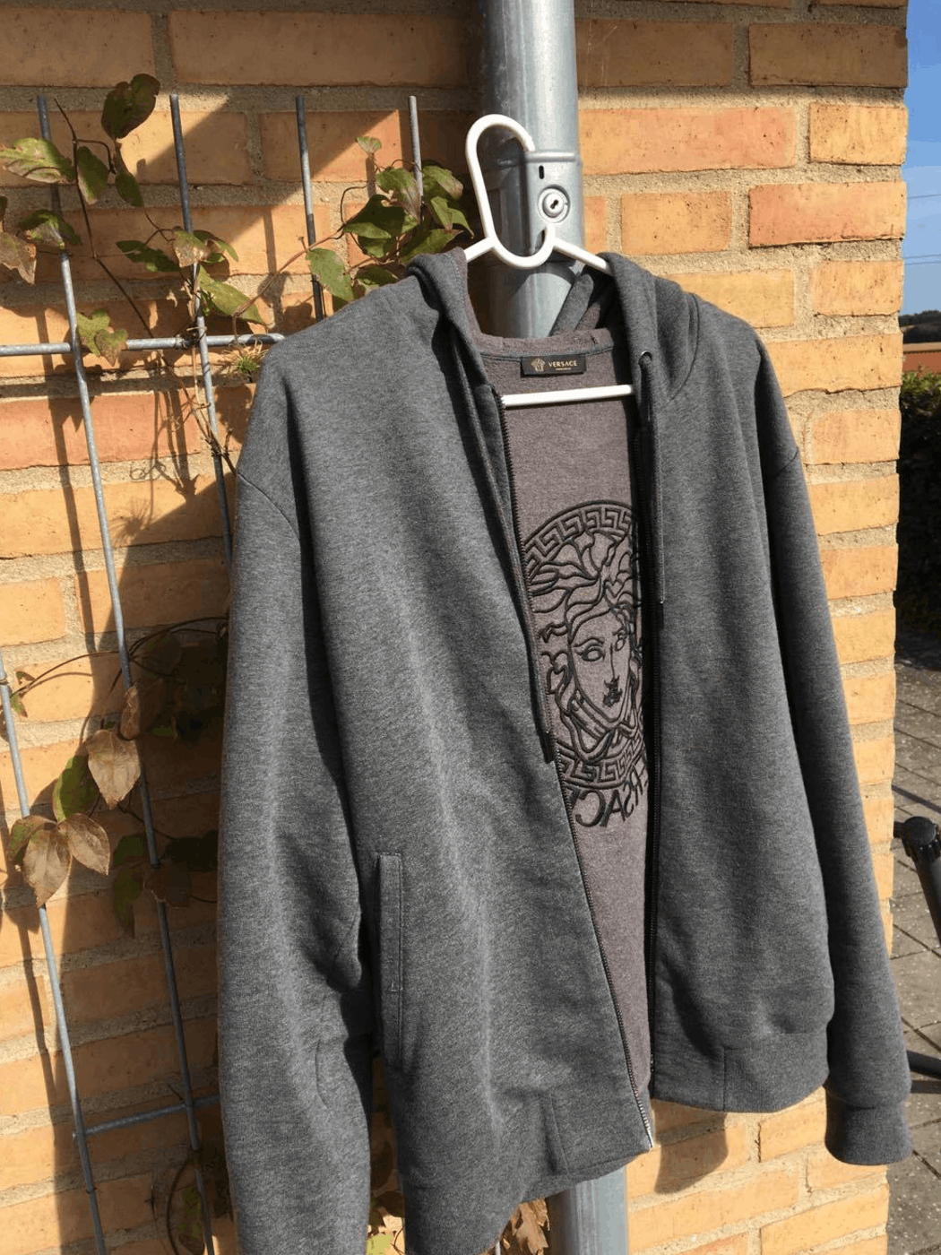 Versace Versace Gym Hoodie Grailed