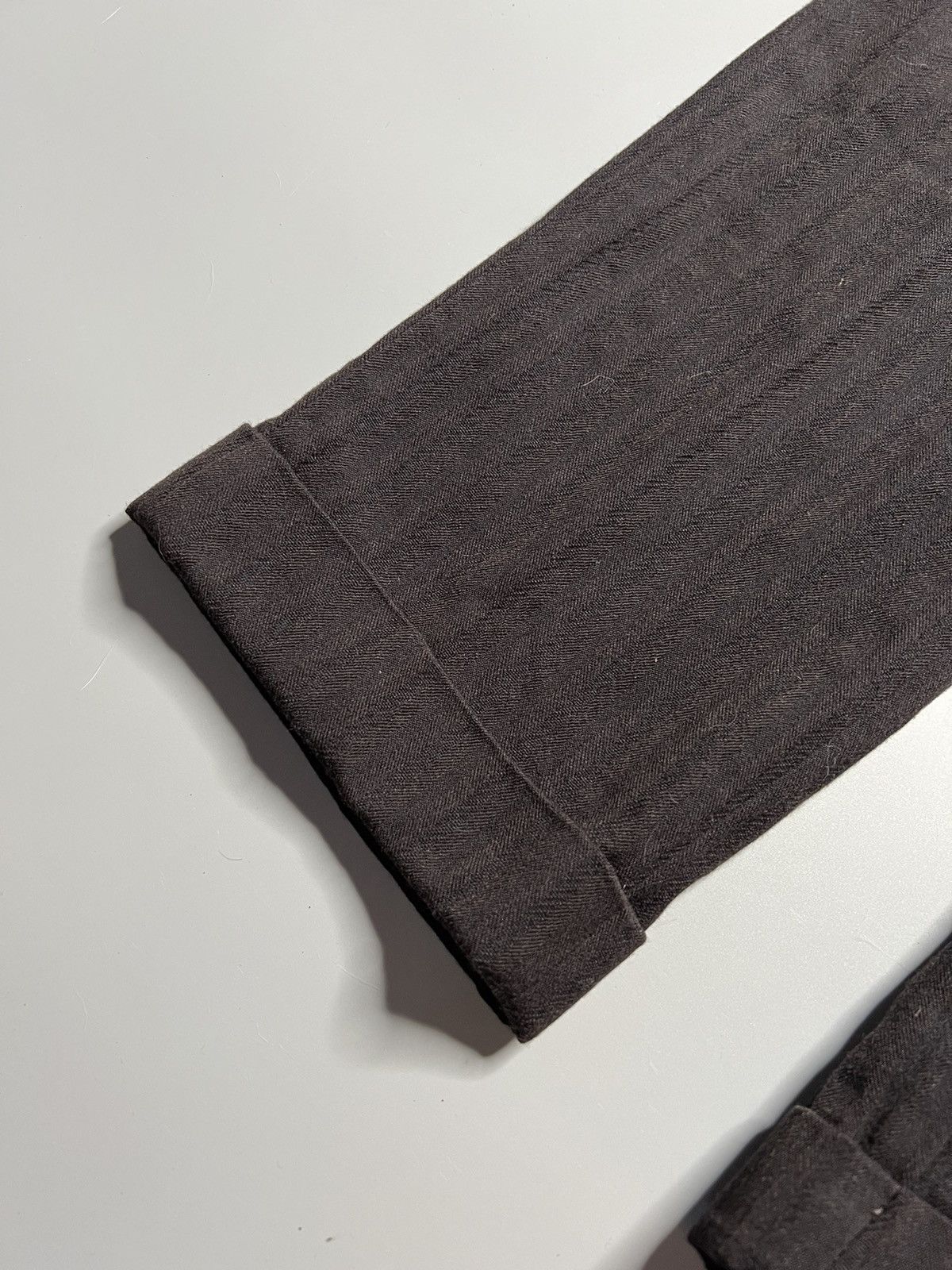 Marni Marni-Cropped striped herringbone trouser Size US 29 - 3 Thumbnail