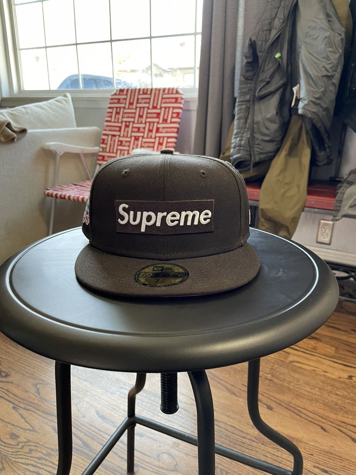 Supreme Brown Supreme Box Logo Opening Day Hat | Grailed