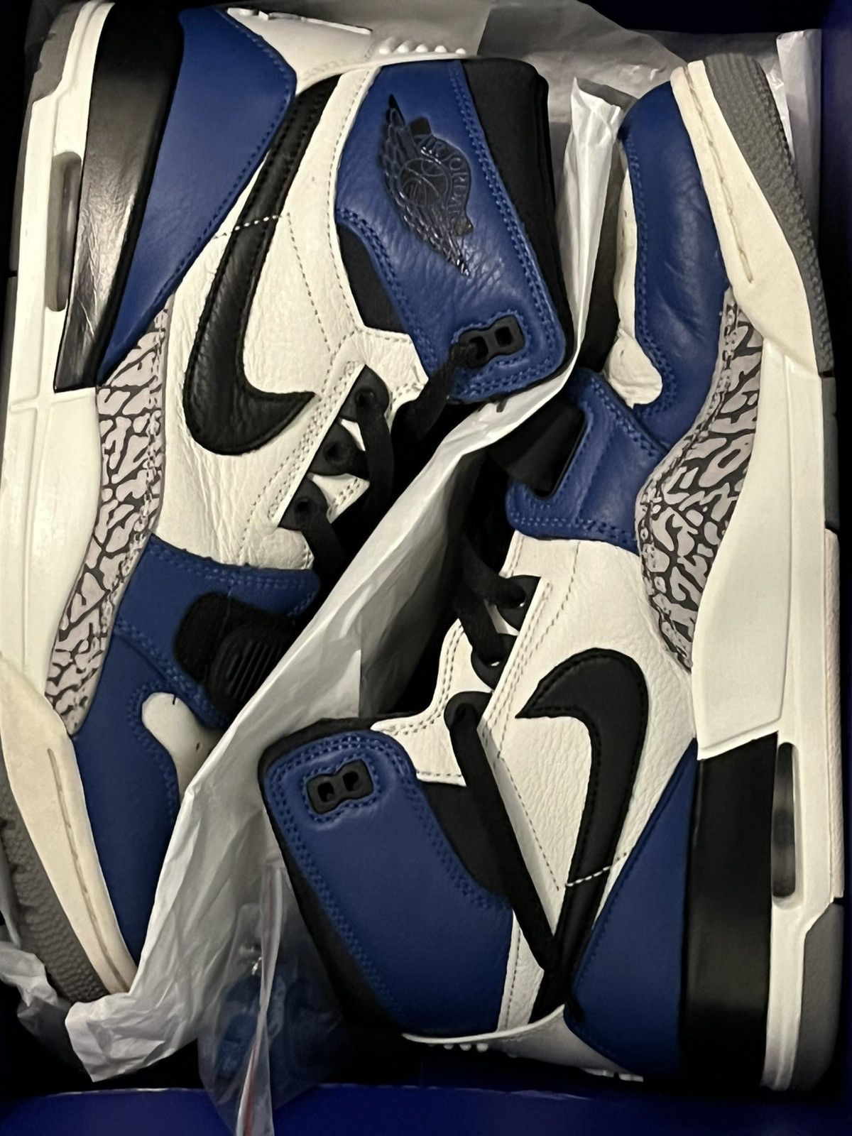 Just Don X Jordan Legacy 312 Storm Blue Grailed