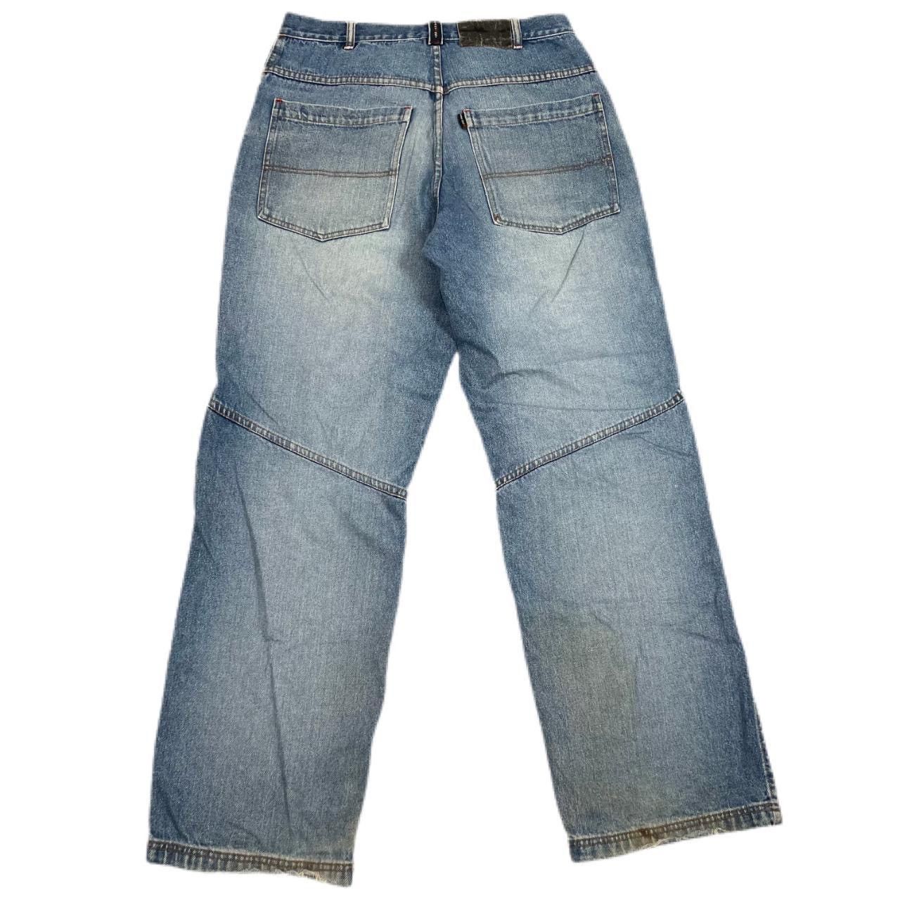 Vintage Vintage baggy tech cargo jeans Size US 33 - 3 Thumbnail