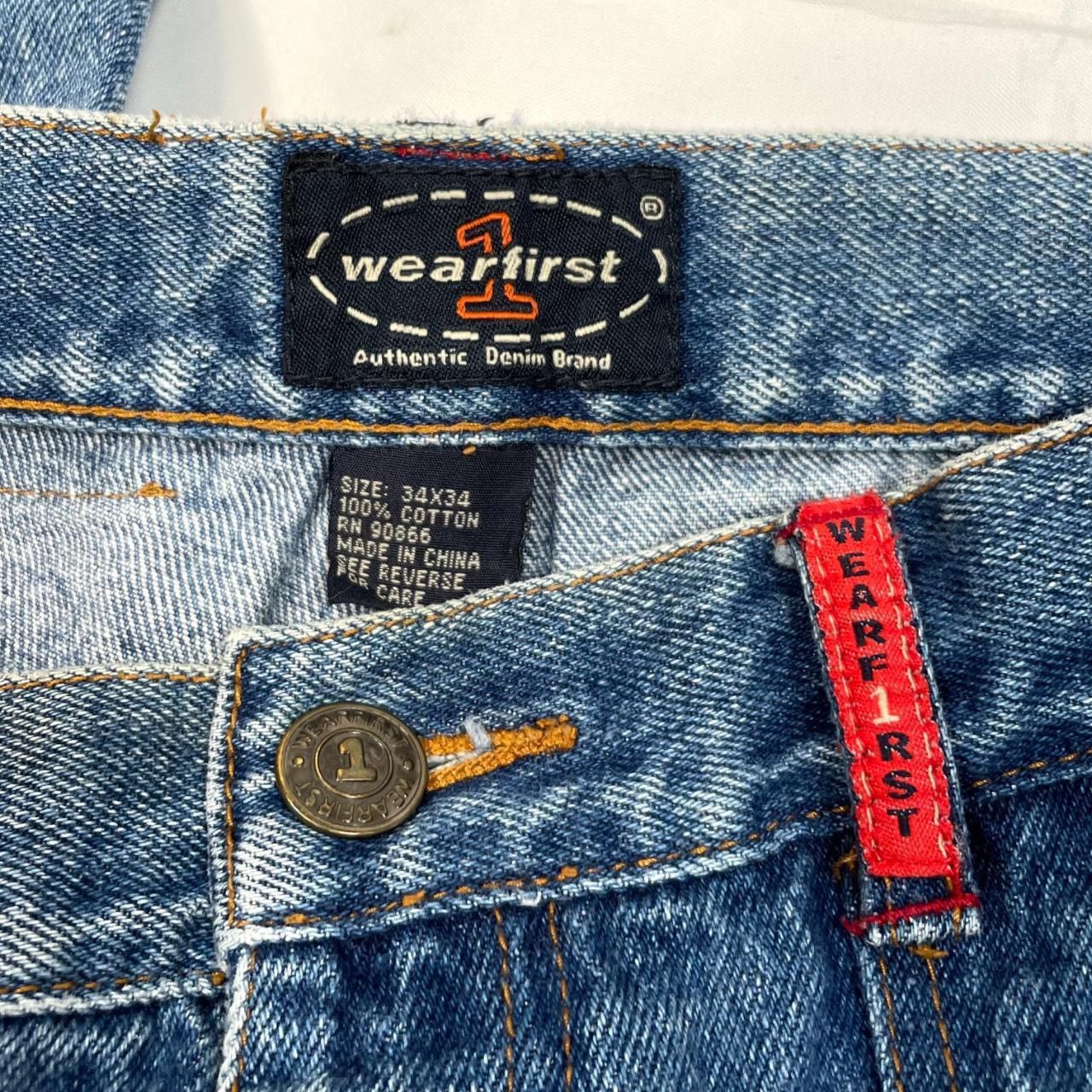 Vintage Vintage baggy tech cargo jeans Size US 33 - 4 Thumbnail
