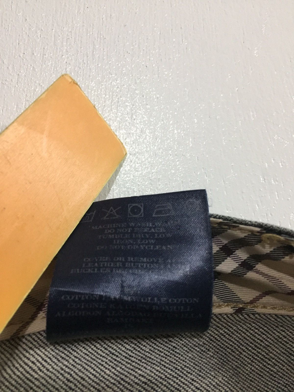 Burberry Burberry nova check baggy denim Size US 29 - 6 Thumbnail