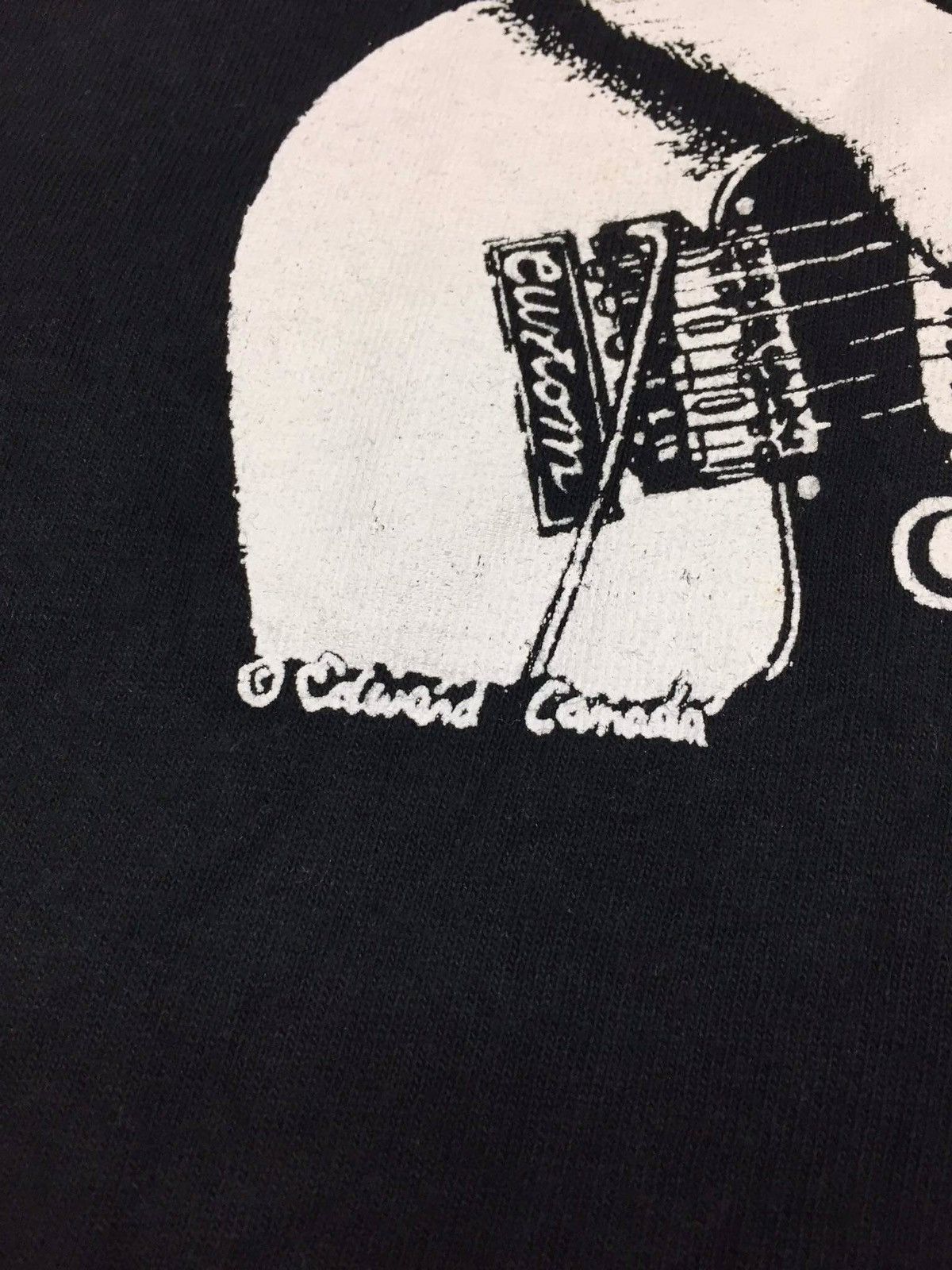 Band Tees Vintage 90s Stevie Ray Vaughan T-Shirt Austin, Texas Size US XL / EU 56 / 4 - 3 Thumbnail