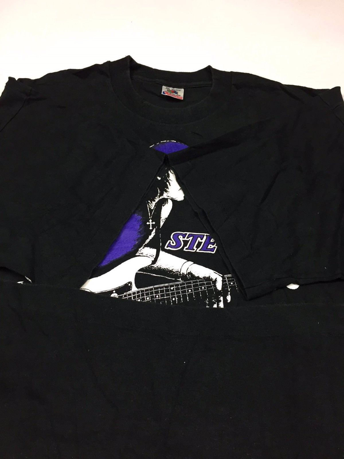 Band Tees Vintage 90s Stevie Ray Vaughan T-Shirt Austin, Texas Size US XL / EU 56 / 4 - 5 Thumbnail