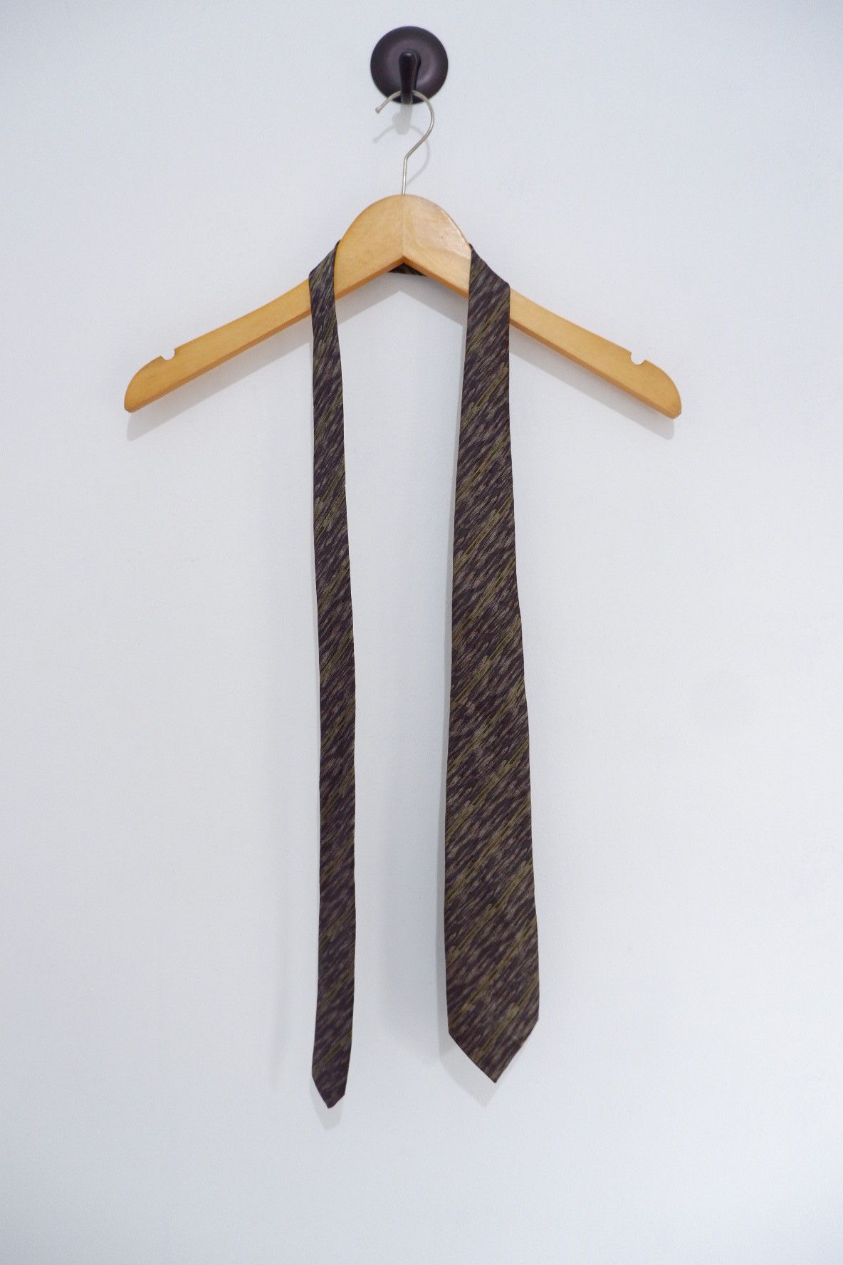 Issey Miyake Vintage Issey Miyake Intarsia Tie Size ONE SIZE - 1 Thumbnail