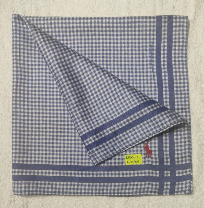 Polo Ralph Lauren × Vintage Polo RL Handkerchief/ Headscarf/ Bandana - 3F2273 Size ONE SIZE - 1 Thumbnail