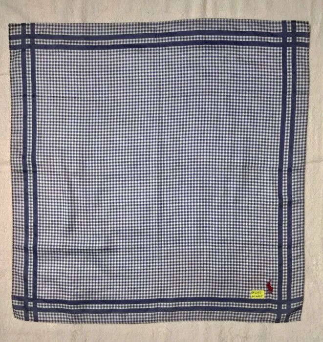 Polo Ralph Lauren × Vintage Polo RL Handkerchief/ Headscarf/ Bandana - 3F2273 Size ONE SIZE - 3 Thumbnail