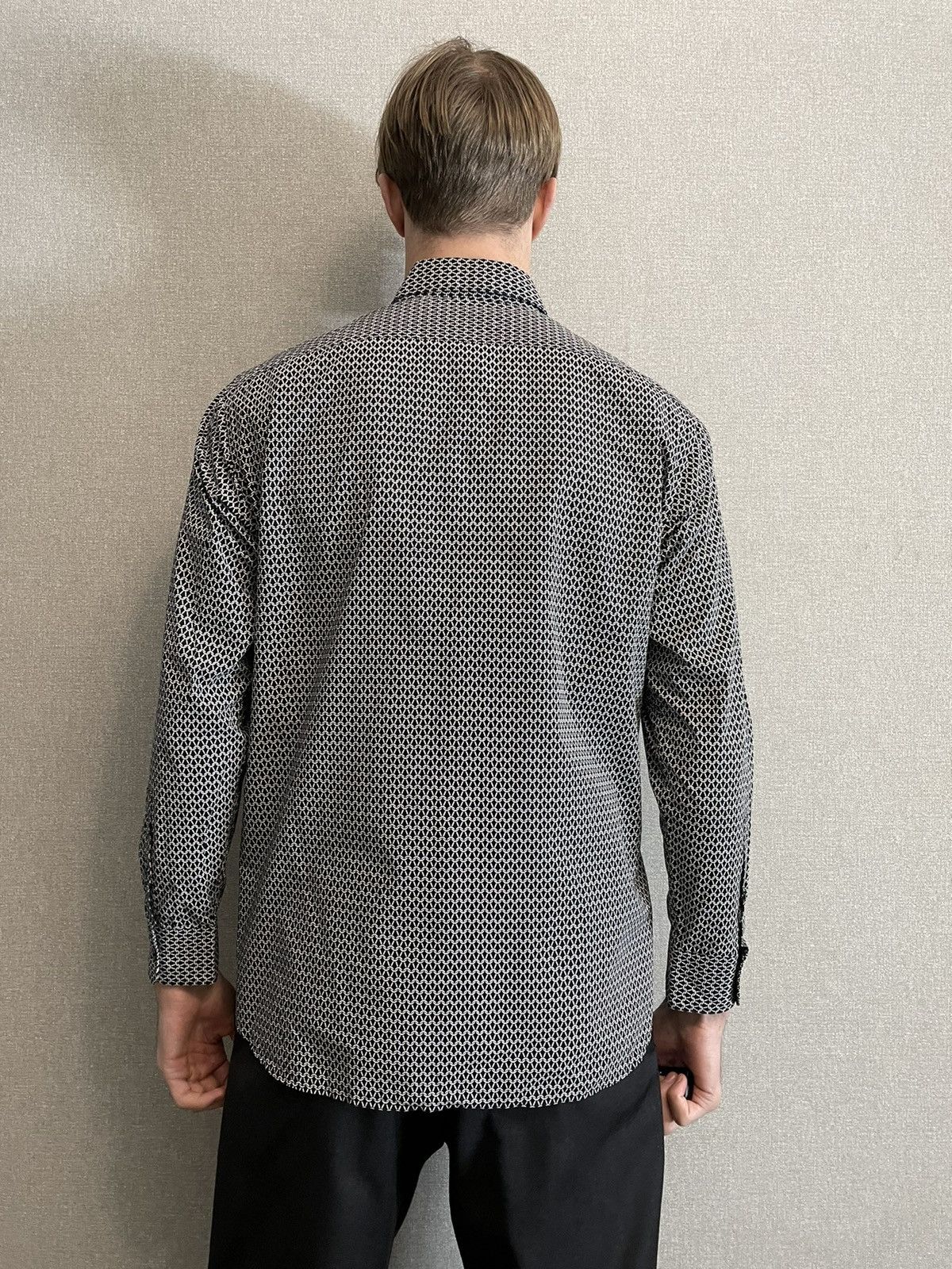 Michael Kors Michael Kors monogram print shirt long sleeve size L Size US L / EU 52-54 / 3 - 8 Thumbnail