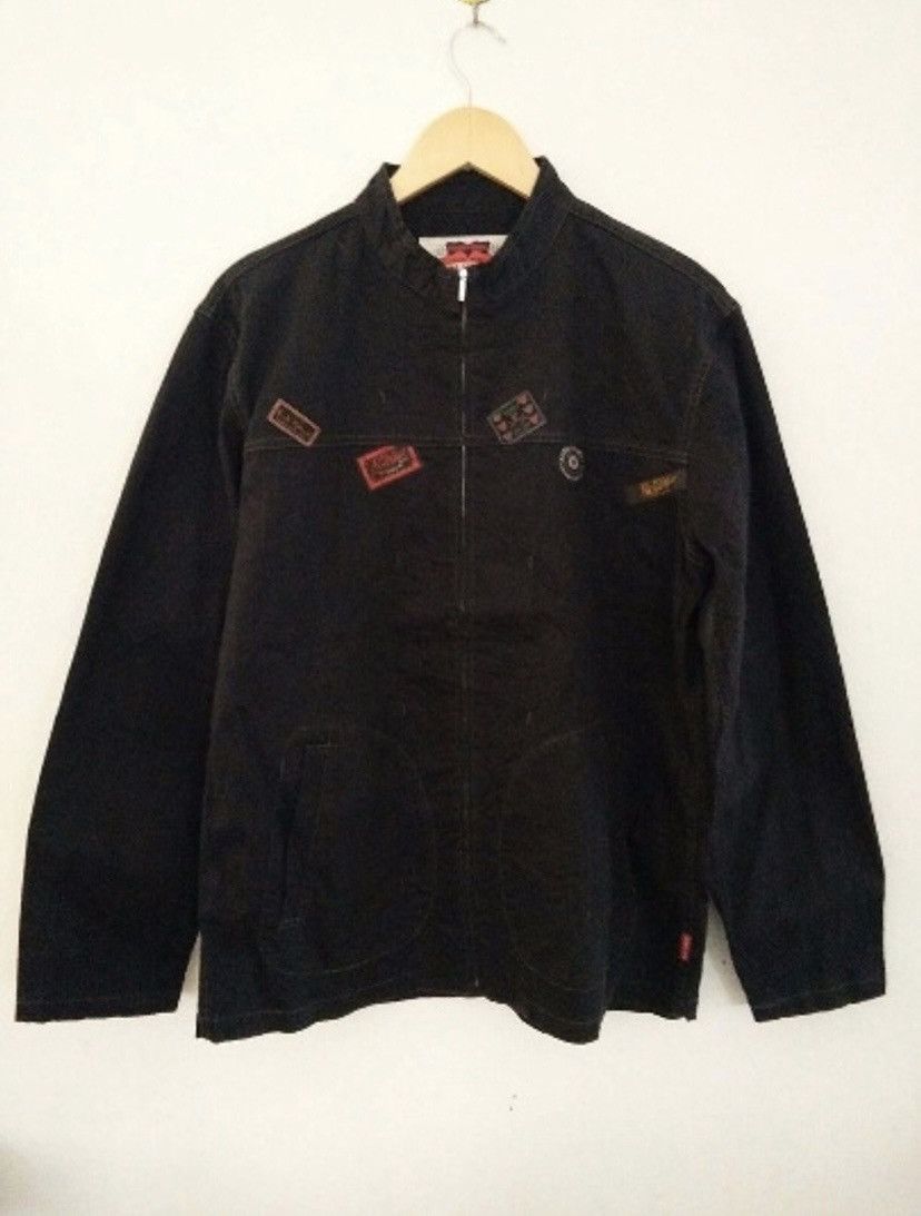 Karl helmut zipper jacket rider jacket