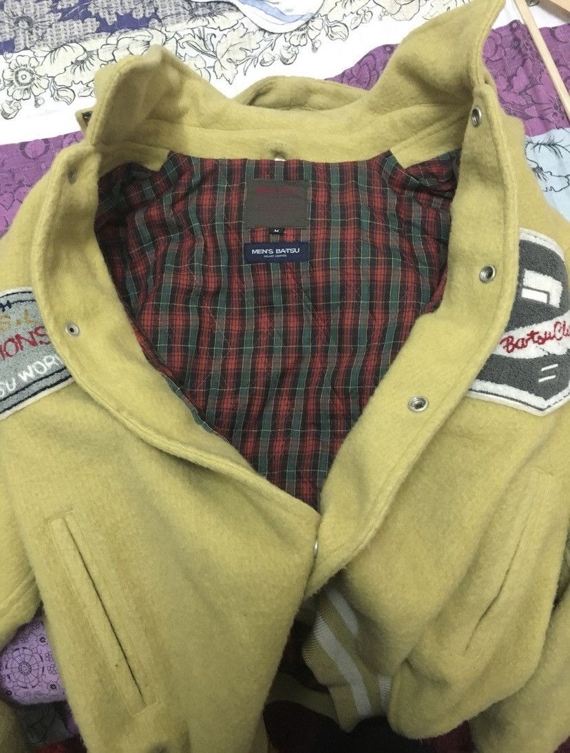 Japanese Brand Men’s Ba-Tsu hoodie wool jacket big logo Size US M / EU 48-50 / 2 - 6 Thumbnail