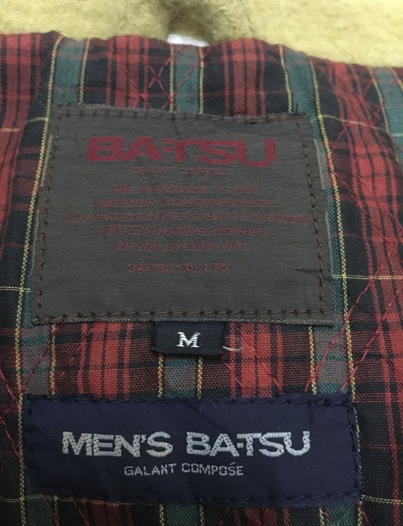 Japanese Brand Men’s Ba-Tsu hoodie wool jacket big logo Size US M / EU 48-50 / 2 - 7 Thumbnail