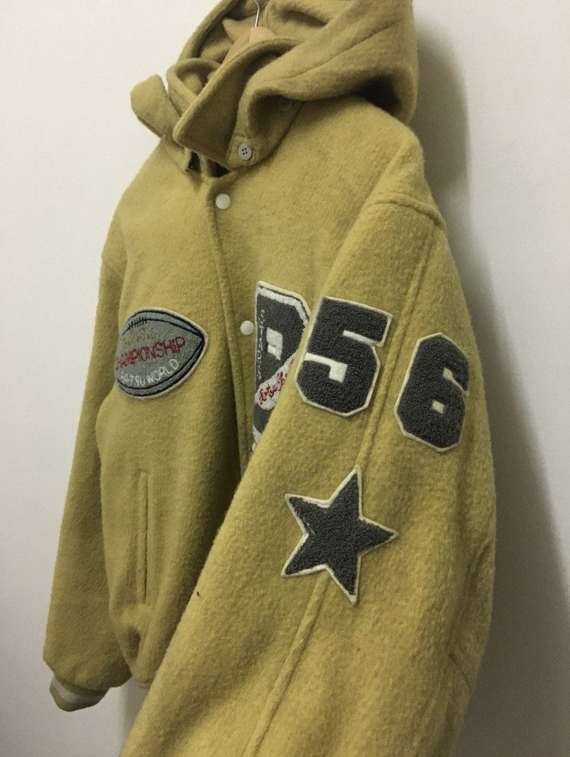 Japanese Brand Men’s Ba-Tsu hoodie wool jacket big logo Size US M / EU 48-50 / 2 - 3 Thumbnail