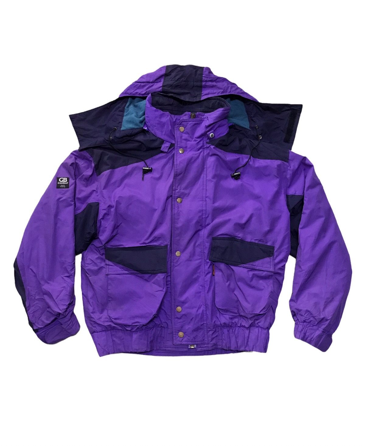 Japanese Brand Vintage Daiwa Great Banff Hoodie Jacket Size US L / EU 52-54 / 3 - 1 Thumbnail