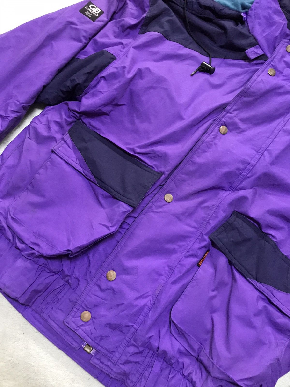 Japanese Brand Vintage Daiwa Great Banff Hoodie Jacket Size US L / EU 52-54 / 3 - 3 Thumbnail