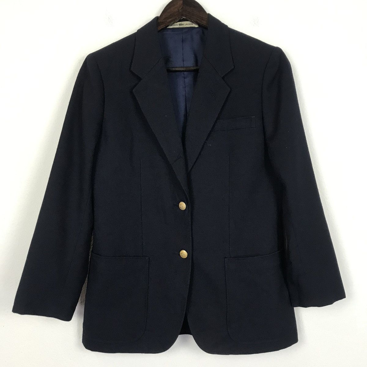 Lacoste 💣OFFER Vtg 90’s LACOSTE Since 1933 Blazer Coat Size US S / EU 44-46 / 1 - 2 Thumbnail