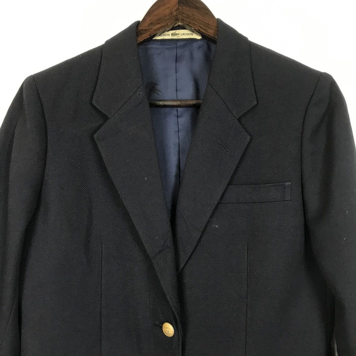 Lacoste 💣OFFER Vtg 90’s LACOSTE Since 1933 Blazer Coat Size US S / EU 44-46 / 1 - 3 Thumbnail