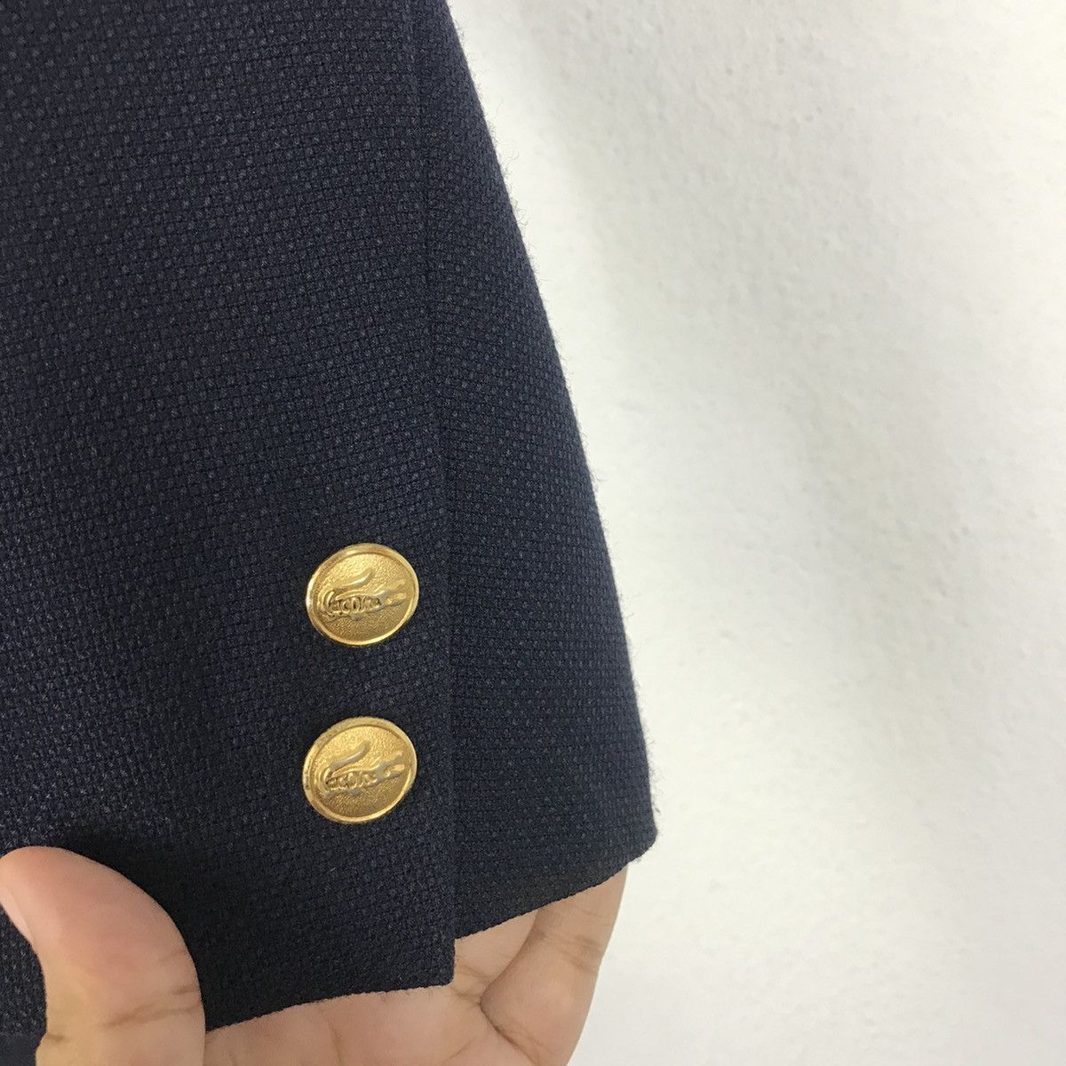 Lacoste 💣OFFER Vtg 90’s LACOSTE Since 1933 Blazer Coat Size US S / EU 44-46 / 1 - 5 Thumbnail