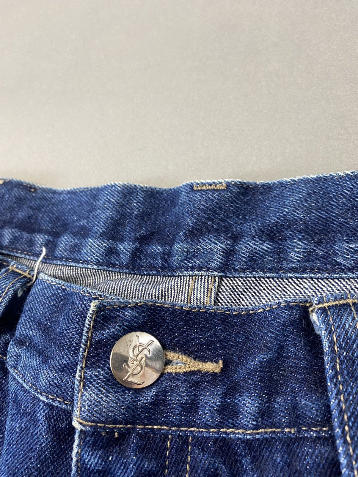 Yves Saint Laurent 90s Yves Saint Laurent vintage jeans YSL denim pants Size US 34 / EU 50 - 7 Thumbnail