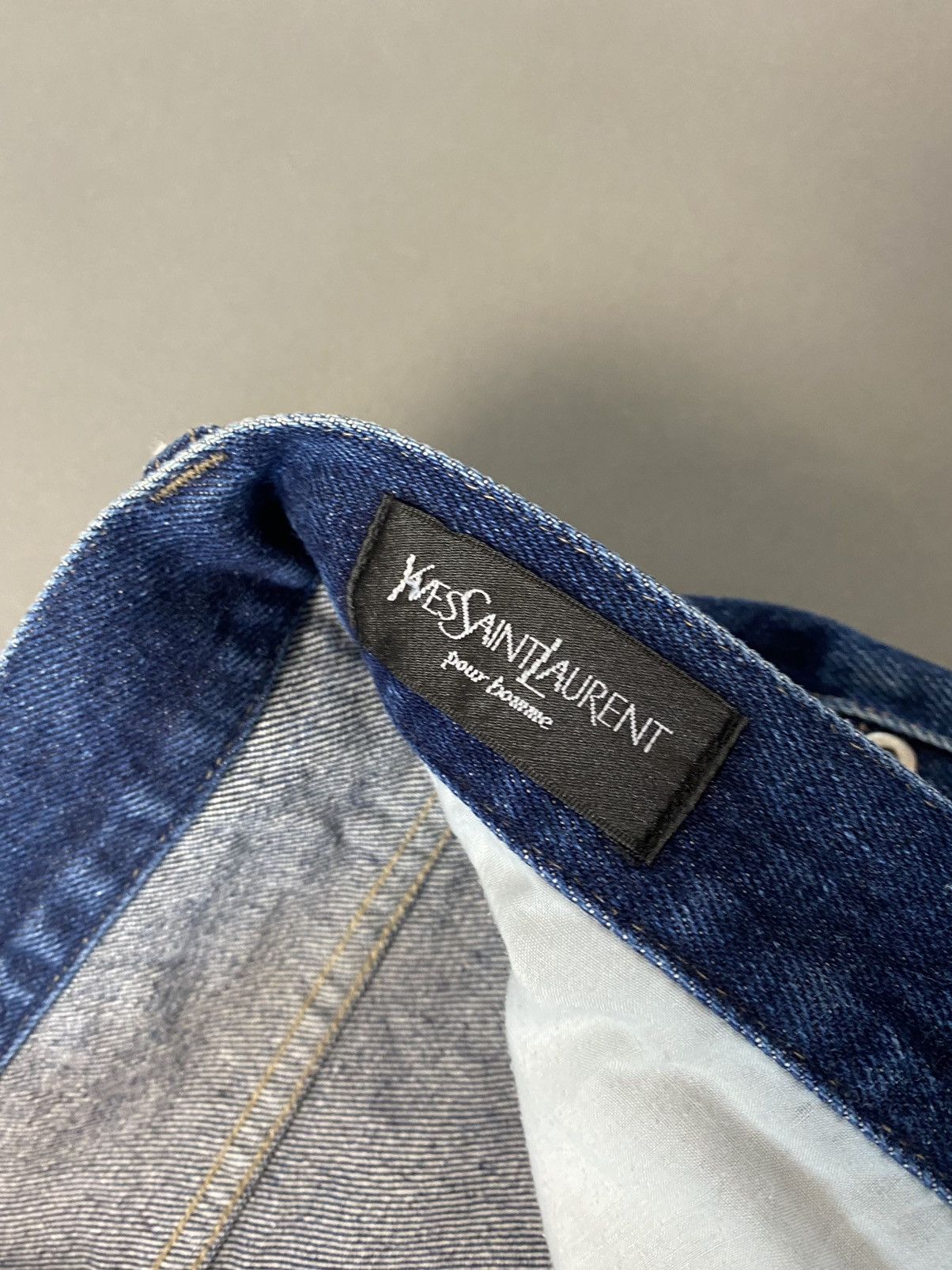 Yves Saint Laurent 90s Yves Saint Laurent vintage jeans YSL denim pants Size US 34 / EU 50 - 8 Thumbnail